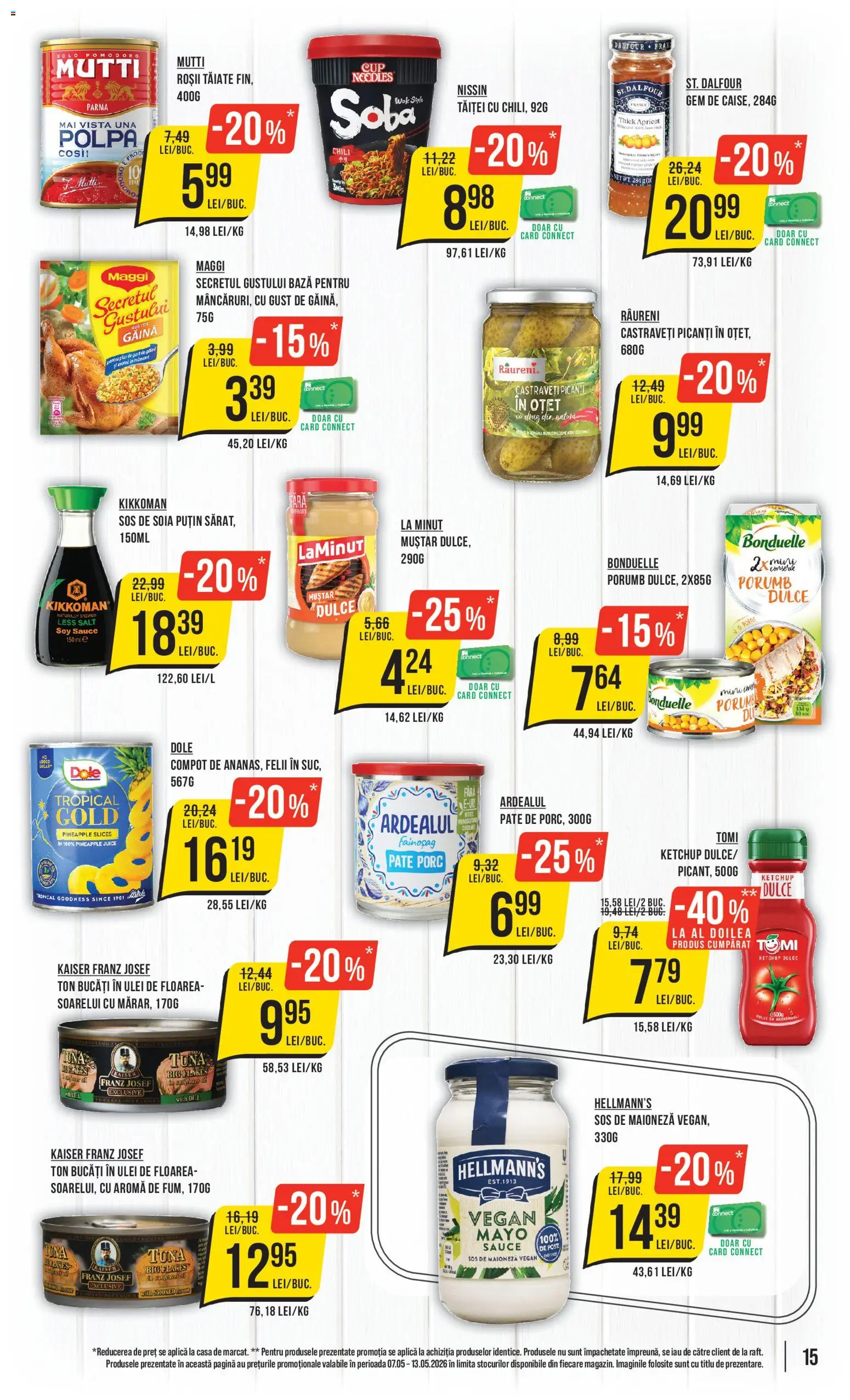 Catalog Mega Image 7 - 12 Mai 2026 | Pagina 15 | Produse: Pate, Gem, Muștar, Maioneză
