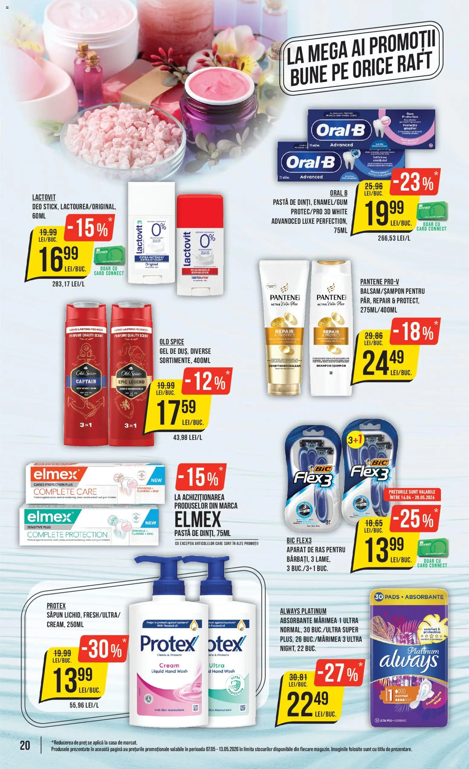 Catalog Mega Image 7 - 12 Mai 2026 | Pagina 20 | Produse: Șampon, Balsam, Bourbon, Absorbante