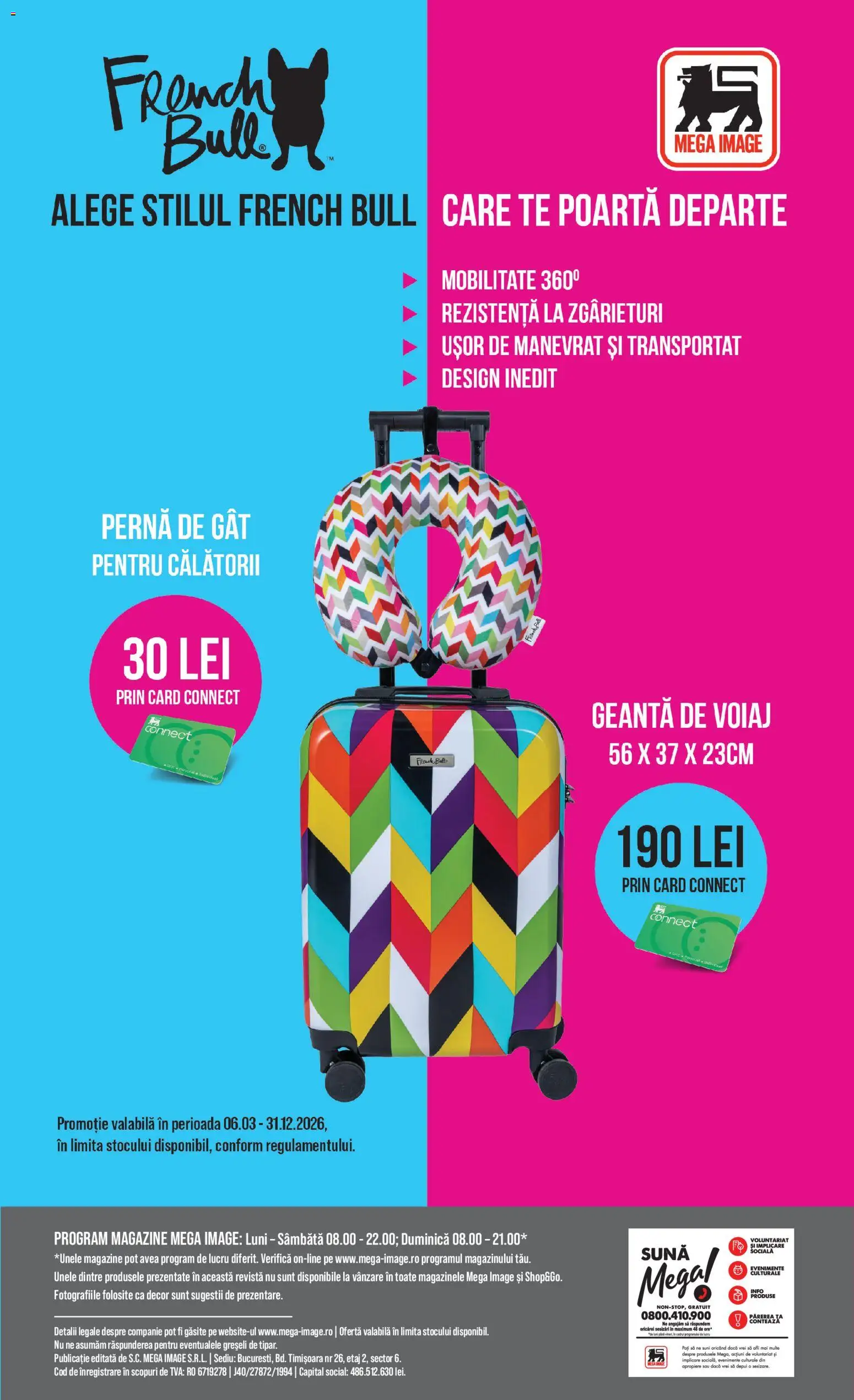 Catalog Mega Image 7 - 12 Mai 2026 | Pagina 24 | Produse: Geantă de voiaj, Geantă, Pernă