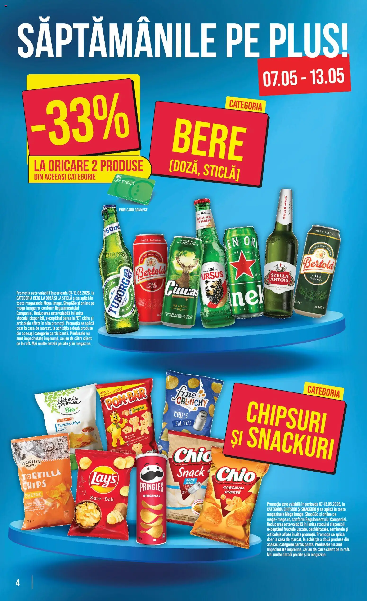 Catalog Mega Image 7 - 12 Mai 2026 | Pagina 4 | Produse: Şerit ödül, Cașcaval, Chipsuri, Sare