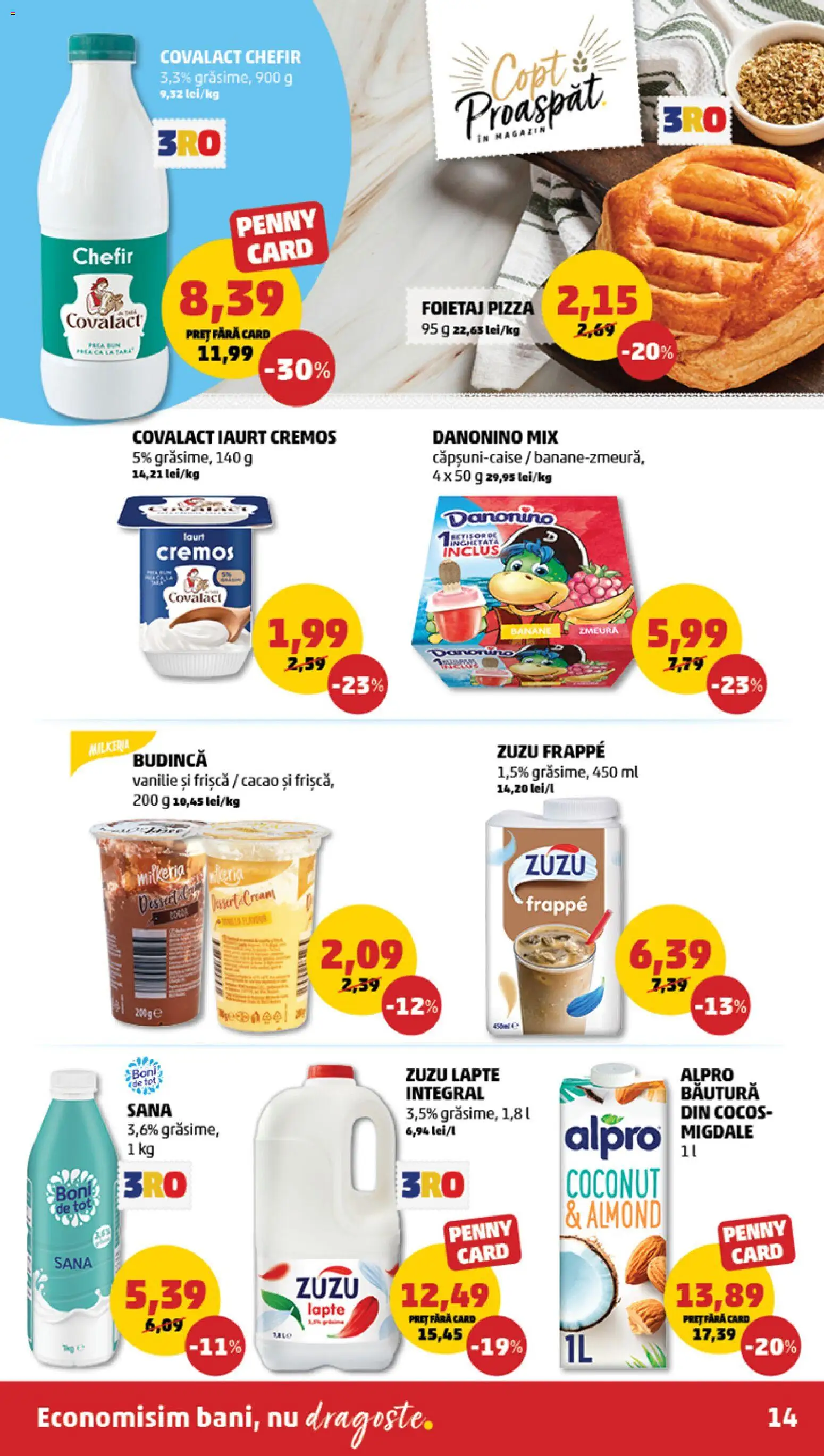 Catalog PENNY Market 13 - 18 Mai 2026 | Pagina 14 | Produse: Zmeură, Foietaj, Iaurt, Pizza