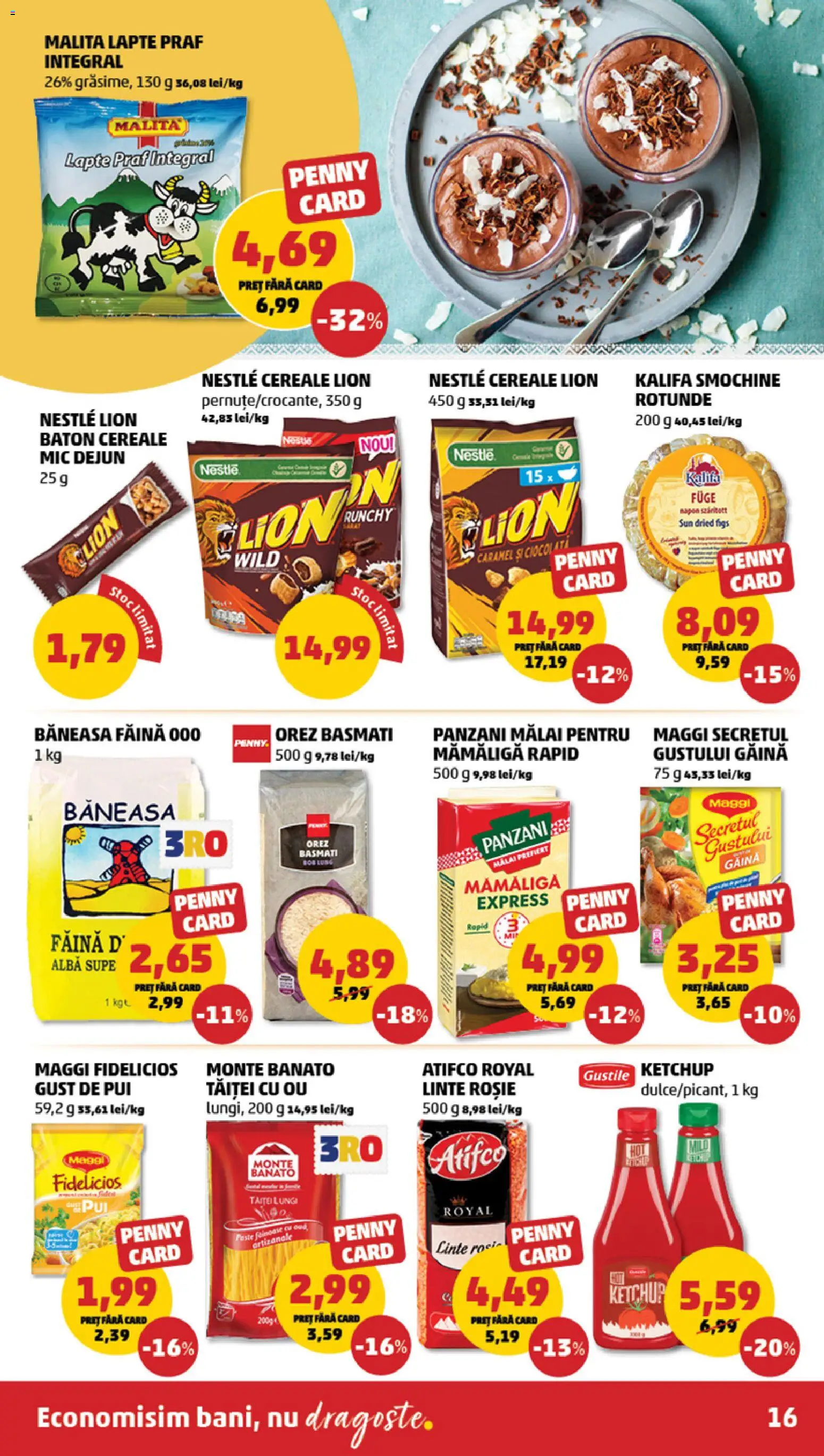 Catalog PENNY Market 13 - 18 Mai 2026 | Pagina 16 | Produse: Hacıyatmaz Kedi Oyuncağı, Făină, Noodles, Cereale