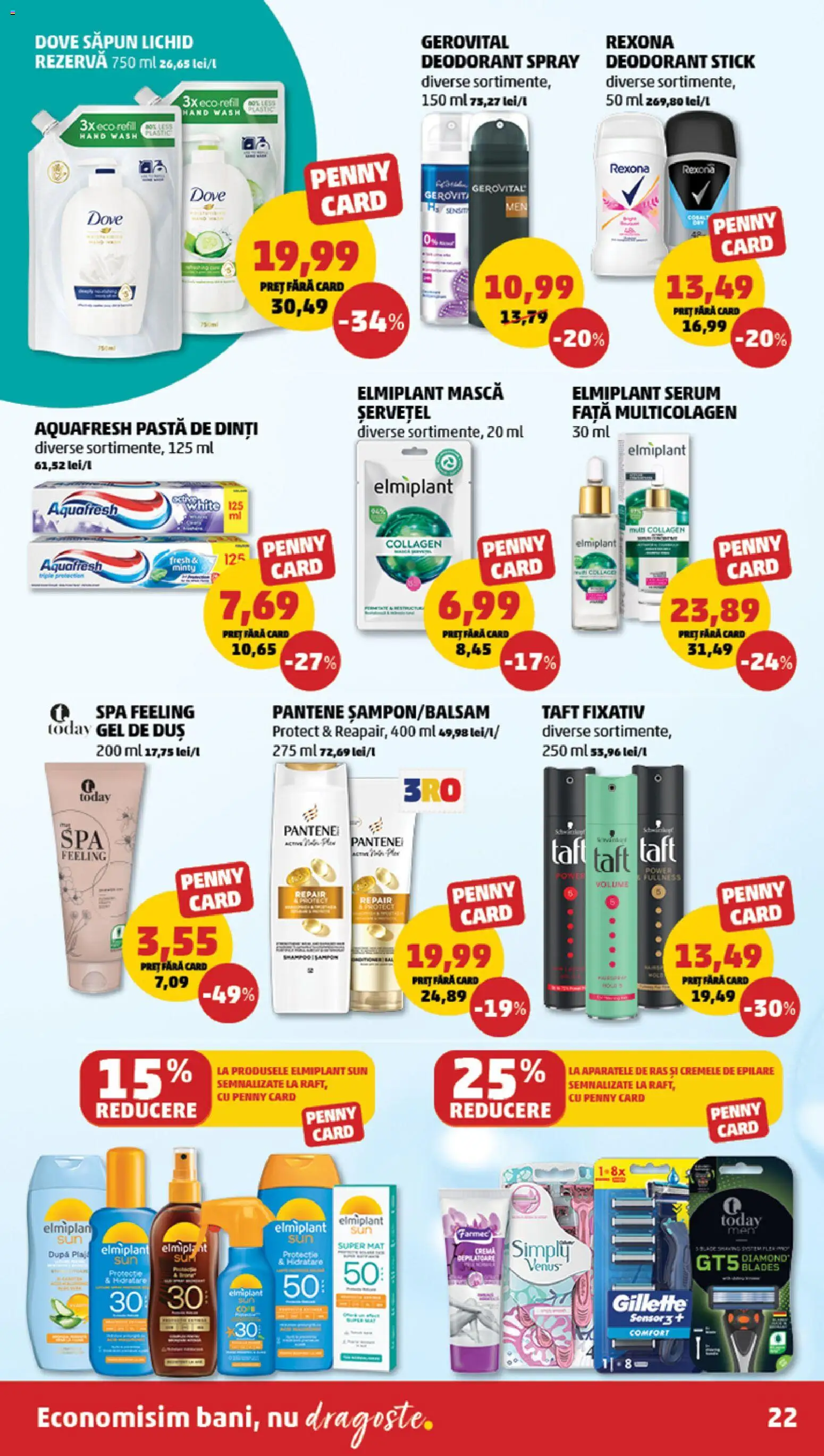 Catalog PENNY Market 13 - 18 Mai 2026 | Pagina 22 | Produse: Serum, Cremă, Gel de duș, Pastă de dinți