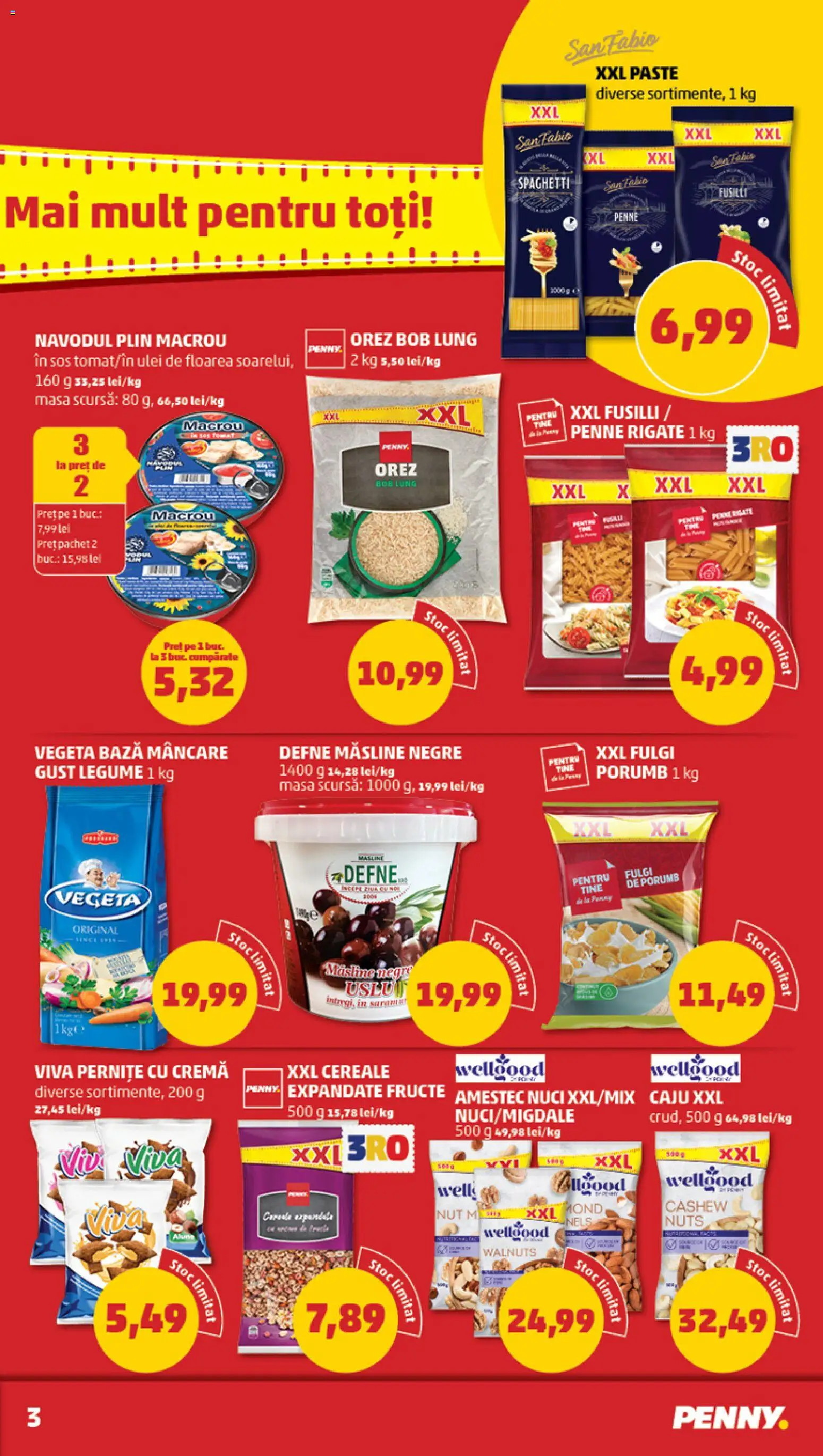 Catalog PENNY Market 13 - 18 Mai 2026 | Pagina 3 | Produse: Masă, Cremă, Ulei, Legume