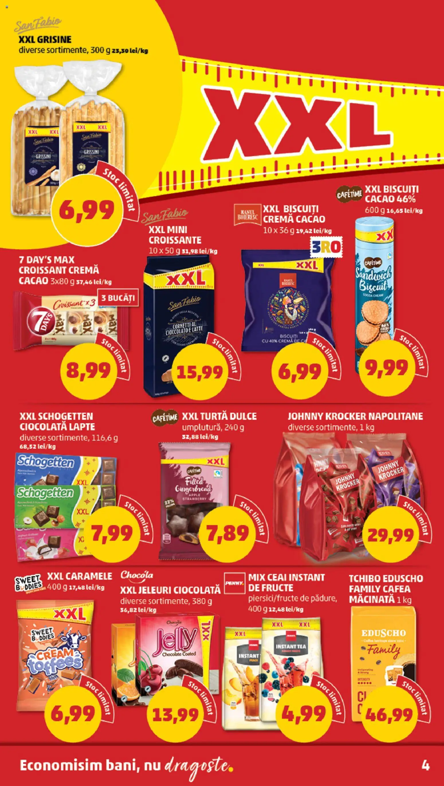 Catalog PENNY Market 13 - 18 Mai 2026 | Pagina 4 | Produse: Napolitane, Lapte, Cremă, Turtă dulce