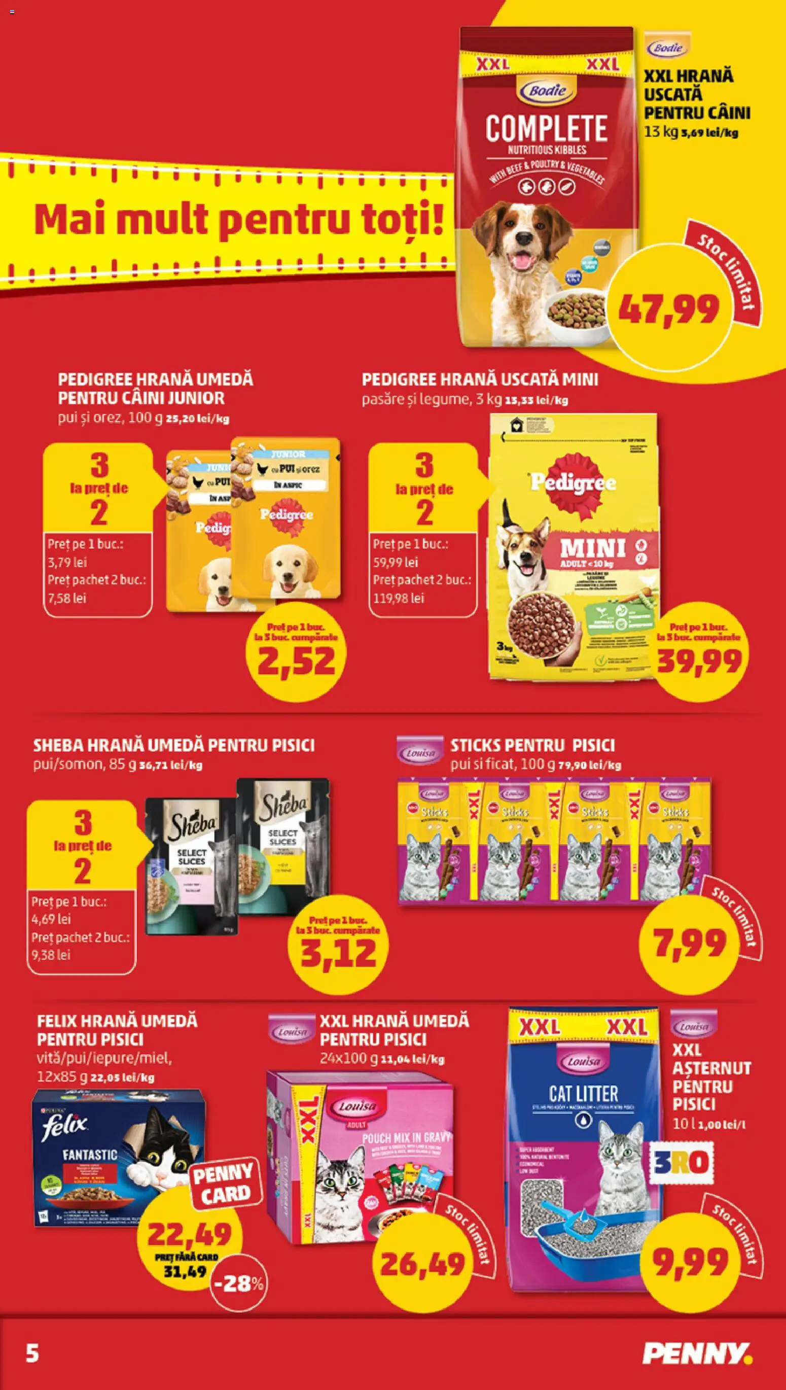 Catalog PENNY Market 13 - 18 Mai 2026 | Pagina 5 | Produse: Hacıyatmaz Kedi Oyuncağı