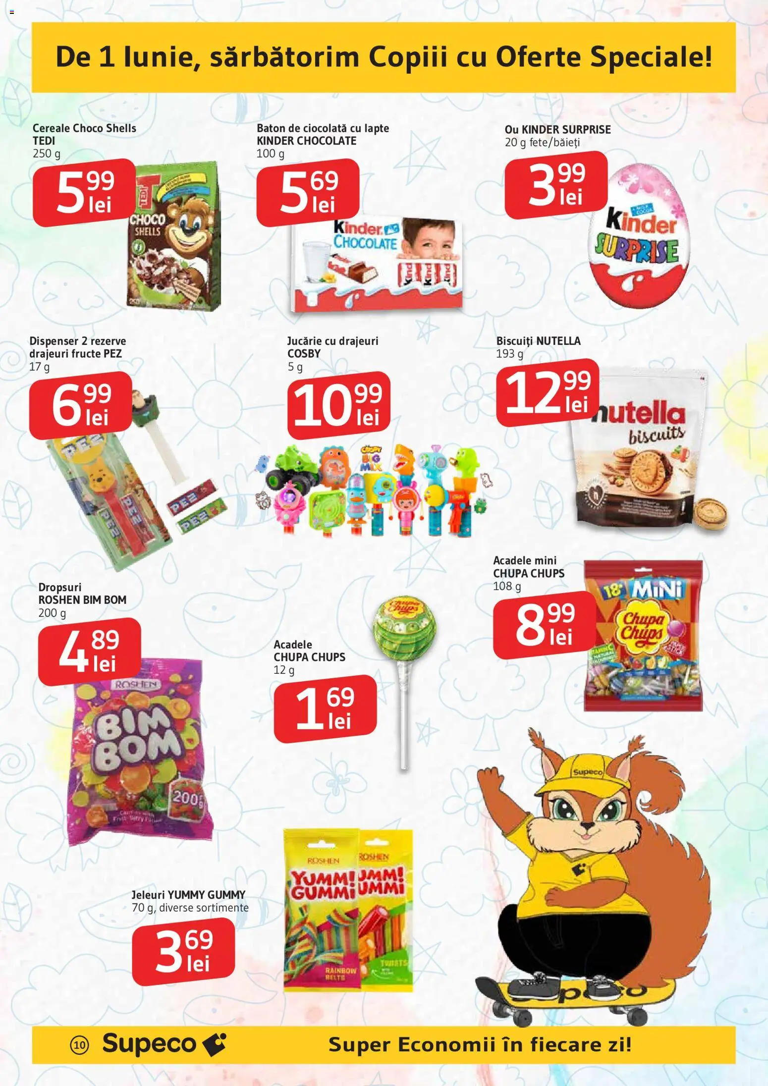 Catalog Supeco 14 Mai - 2 Iunie 2026 | Pagina 10 | Produse: Lapte, Ciocolată, Jeleuri, Acadele