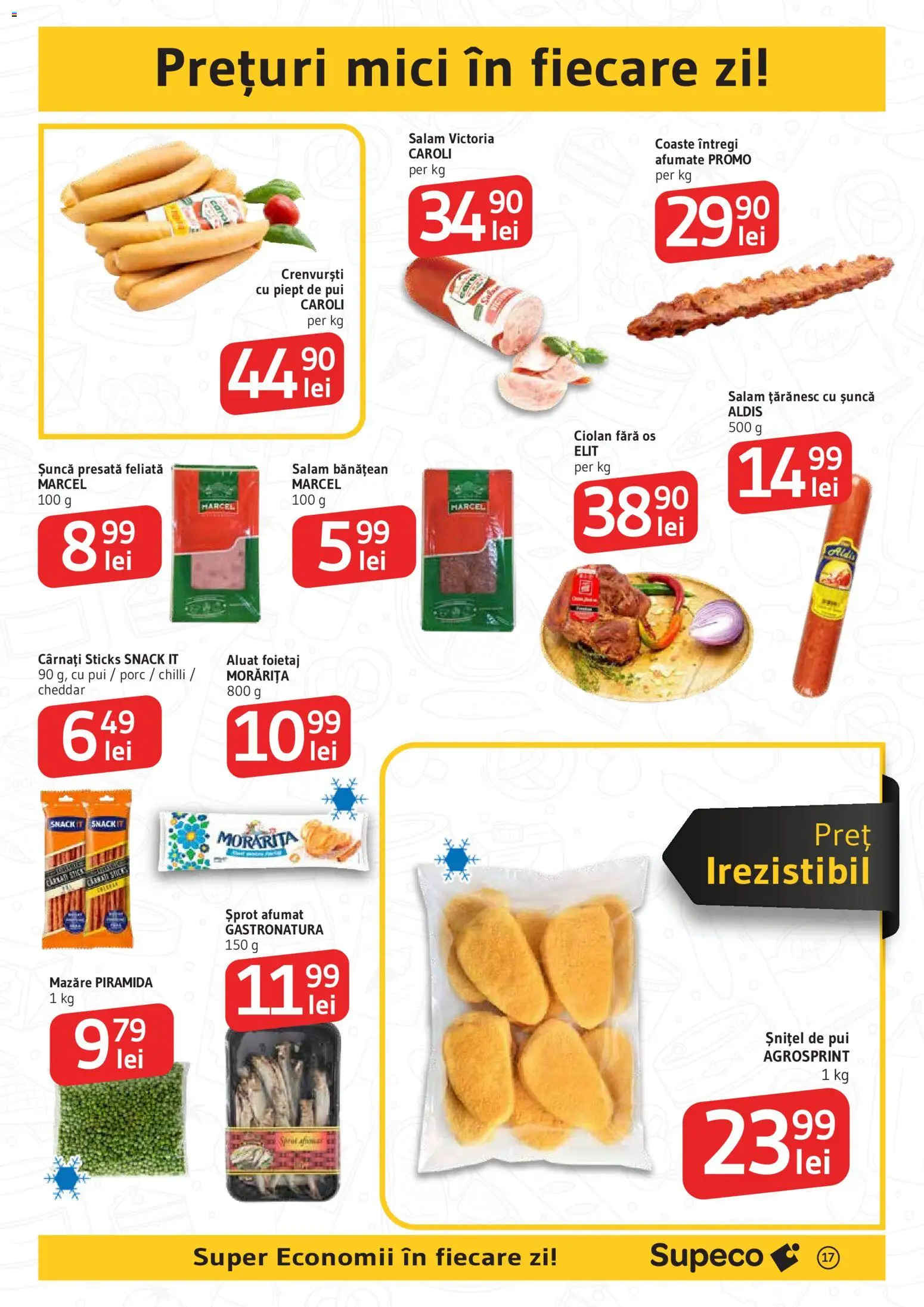 Catalog Supeco 14 Mai - 2 Iunie 2026 | Pagina 17 | Produse: Chilli, Mazăre, Hacıyatmaz Kedi Oyuncağı, Salam