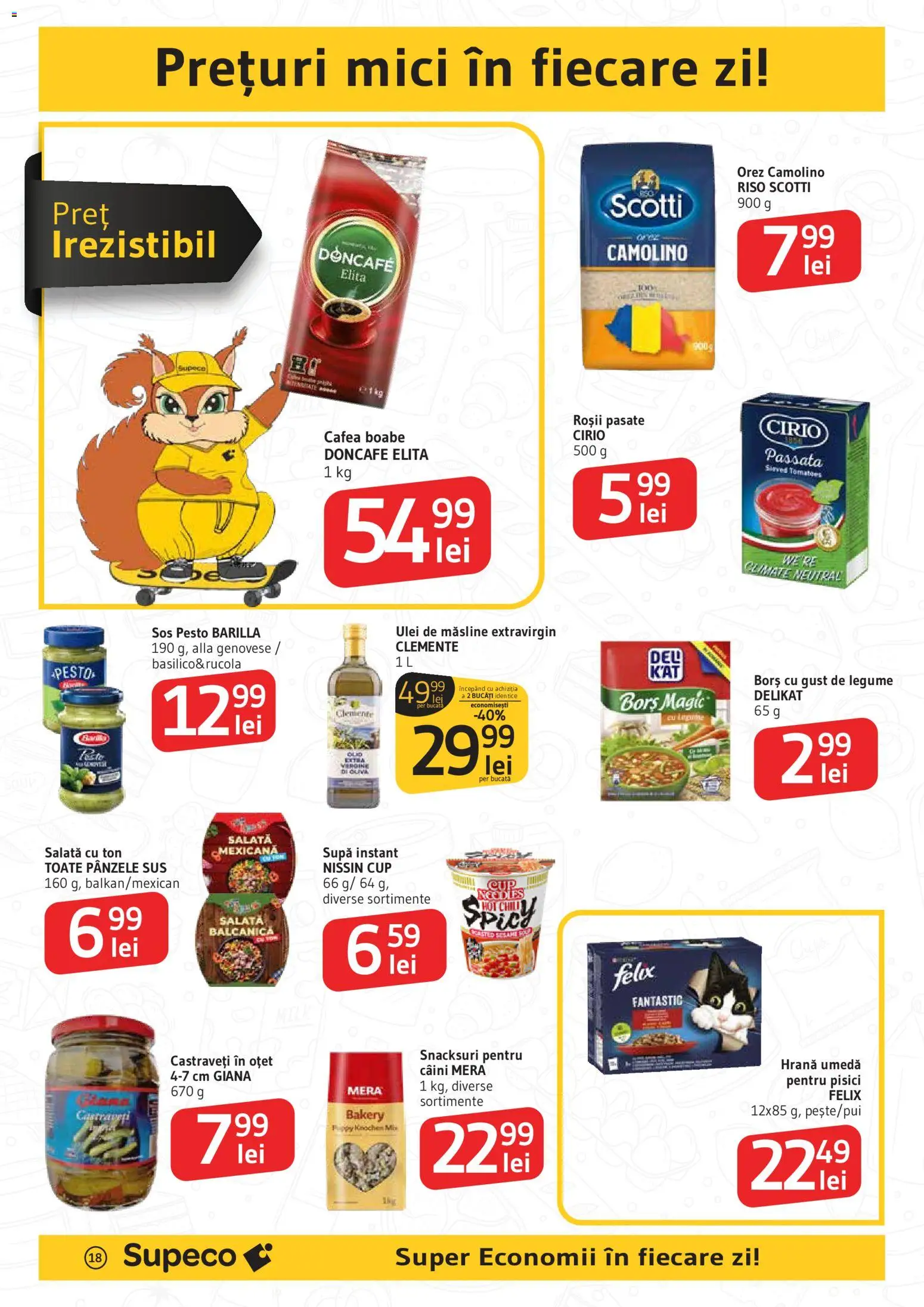 Catalog Supeco 14 Mai - 2 Iunie 2026 | Pagina 18 | Produse: Mici, Cafea, Salată, Legume