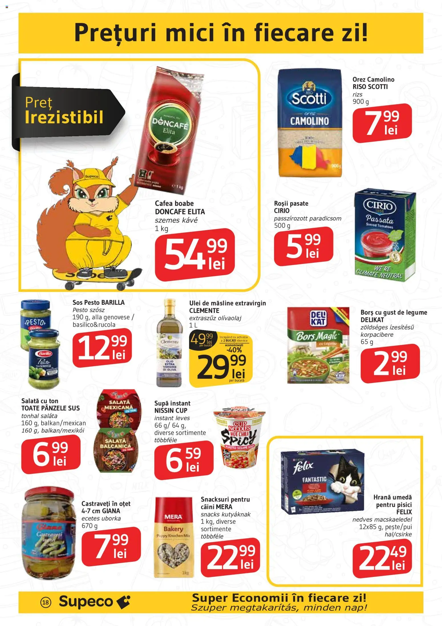 Catalog Supeco 14 Mai - 2 Iunie 2026 | Pagina 18 | Produse: Ulei, Oțet, Castraveți, Legume