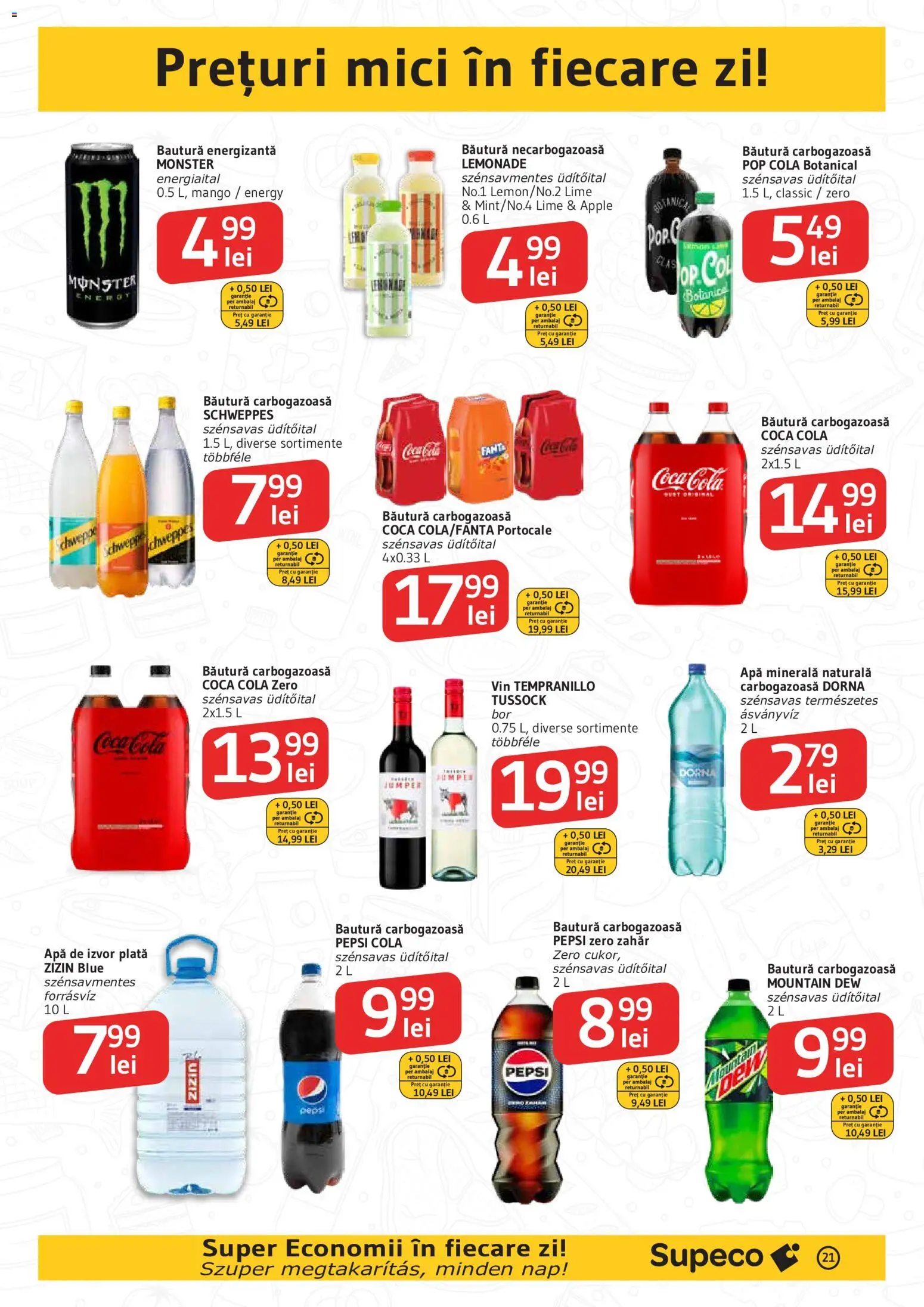 Catalog Supeco 14 Mai - 2 Iunie 2026 | Pagina 21 | Produse: Vin, Portocale, Apă, Mango