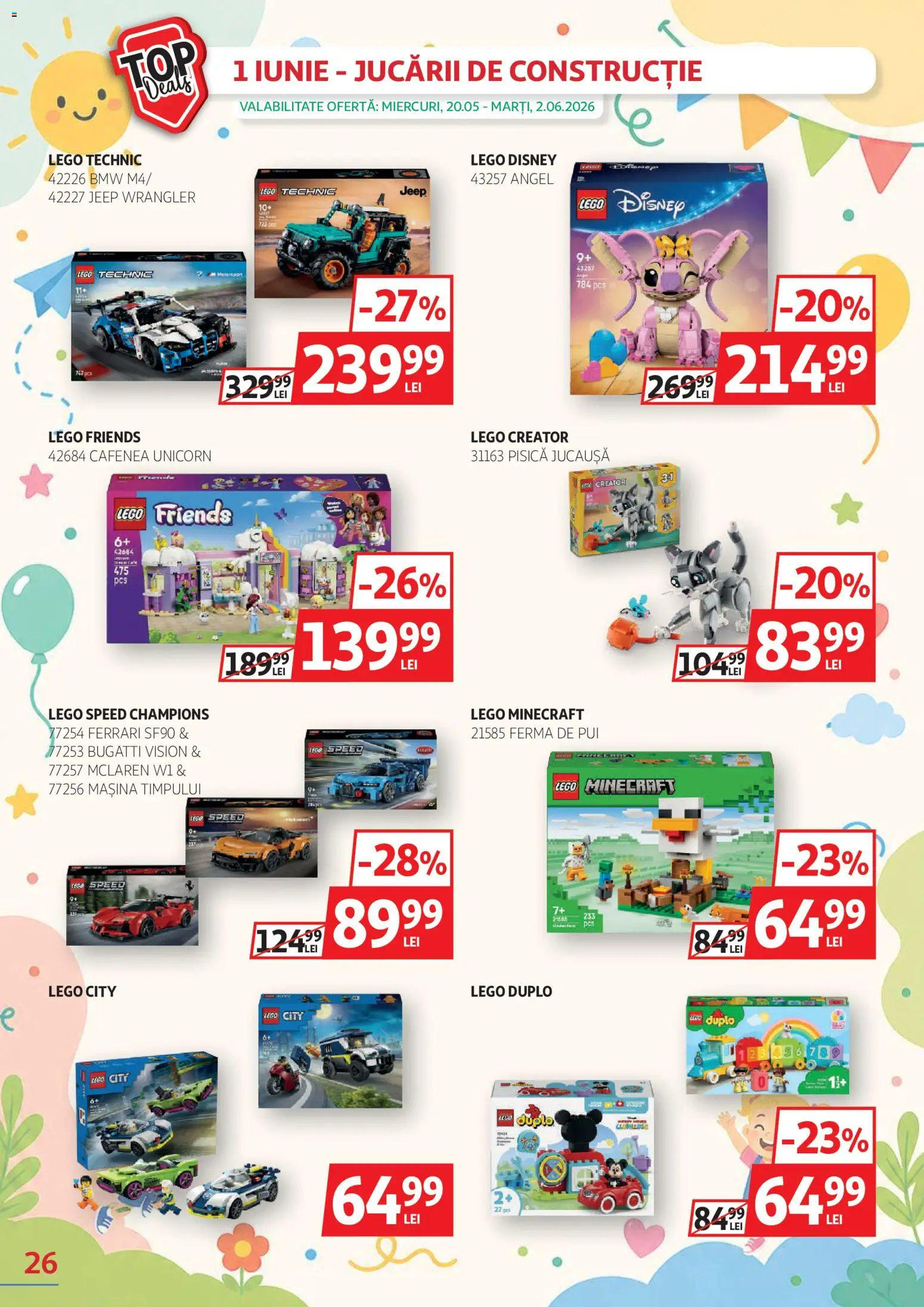 Catalog Auchan 20 Mai - 1 Iunie 2026 | Pagina 26 | Produse: Hacıyatmaz Kedi Oyuncağı