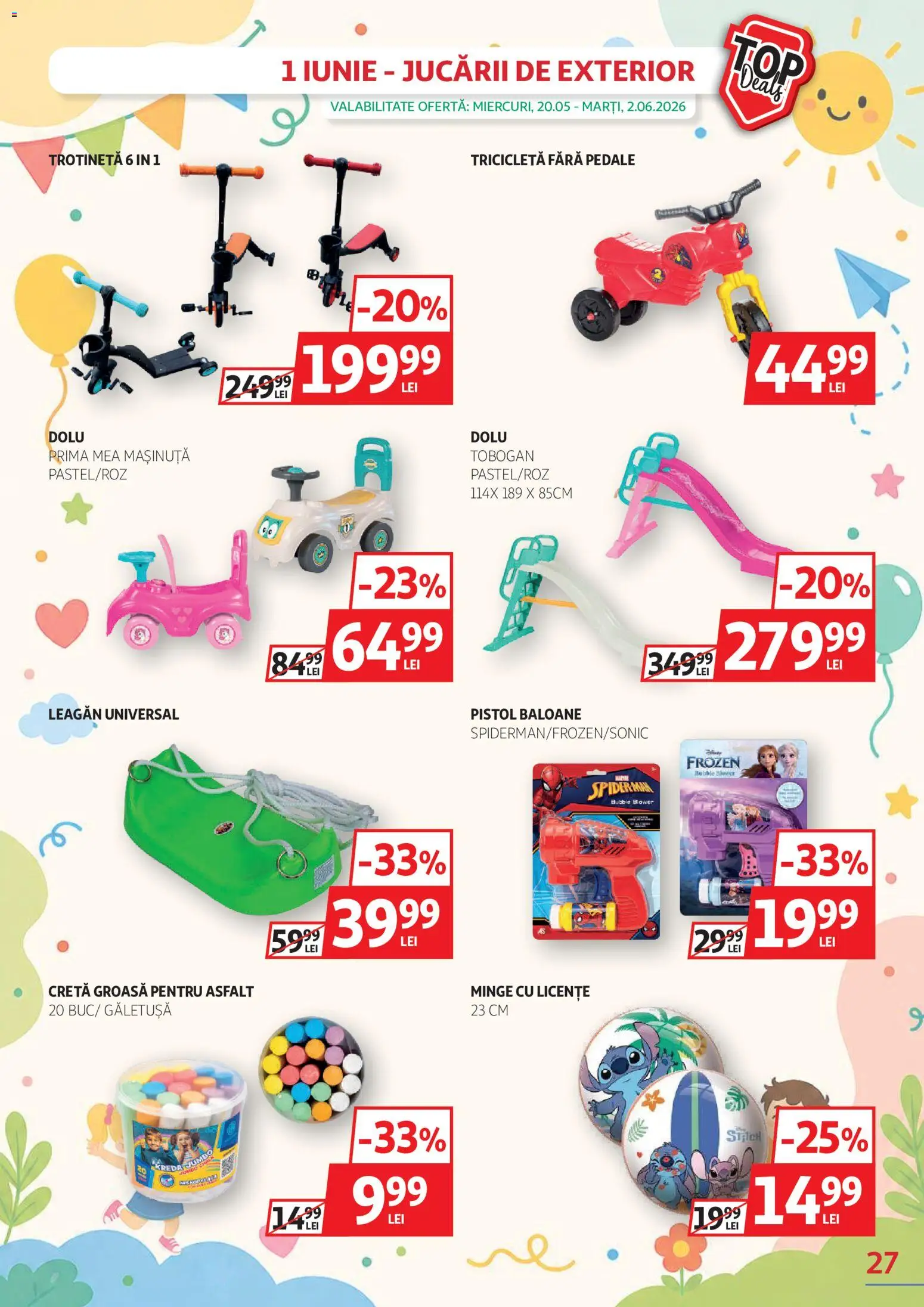 Catalog Auchan 20 Mai - 1 Iunie 2026 | Pagina 27 | Produse: Trotinetă