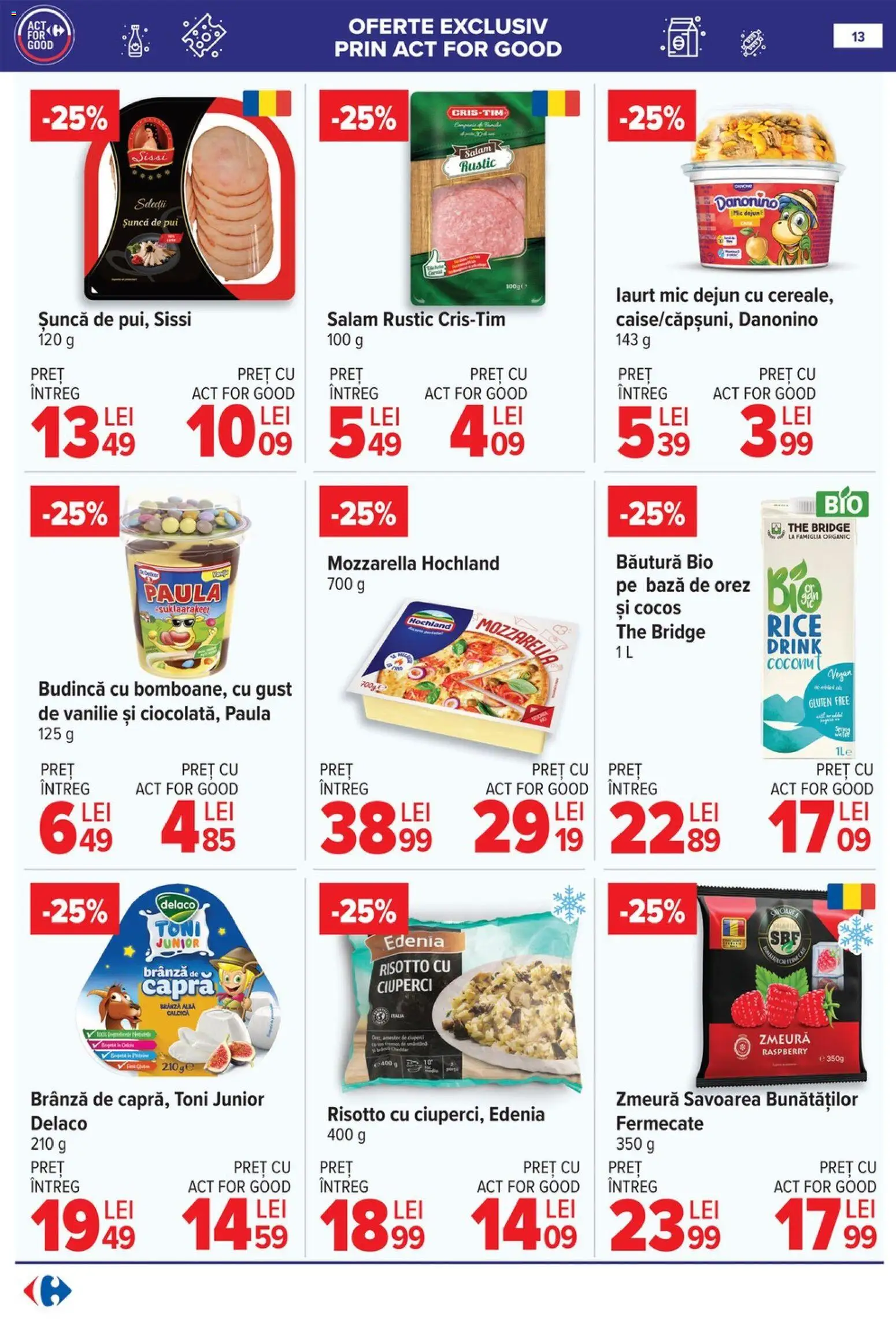 Catalog Carrefour 20 Mai - 1 Iunie 2026 | Pagina 13 | Produse: Şerit ödül, Filtre kahve makinesi, Brânză, Salam