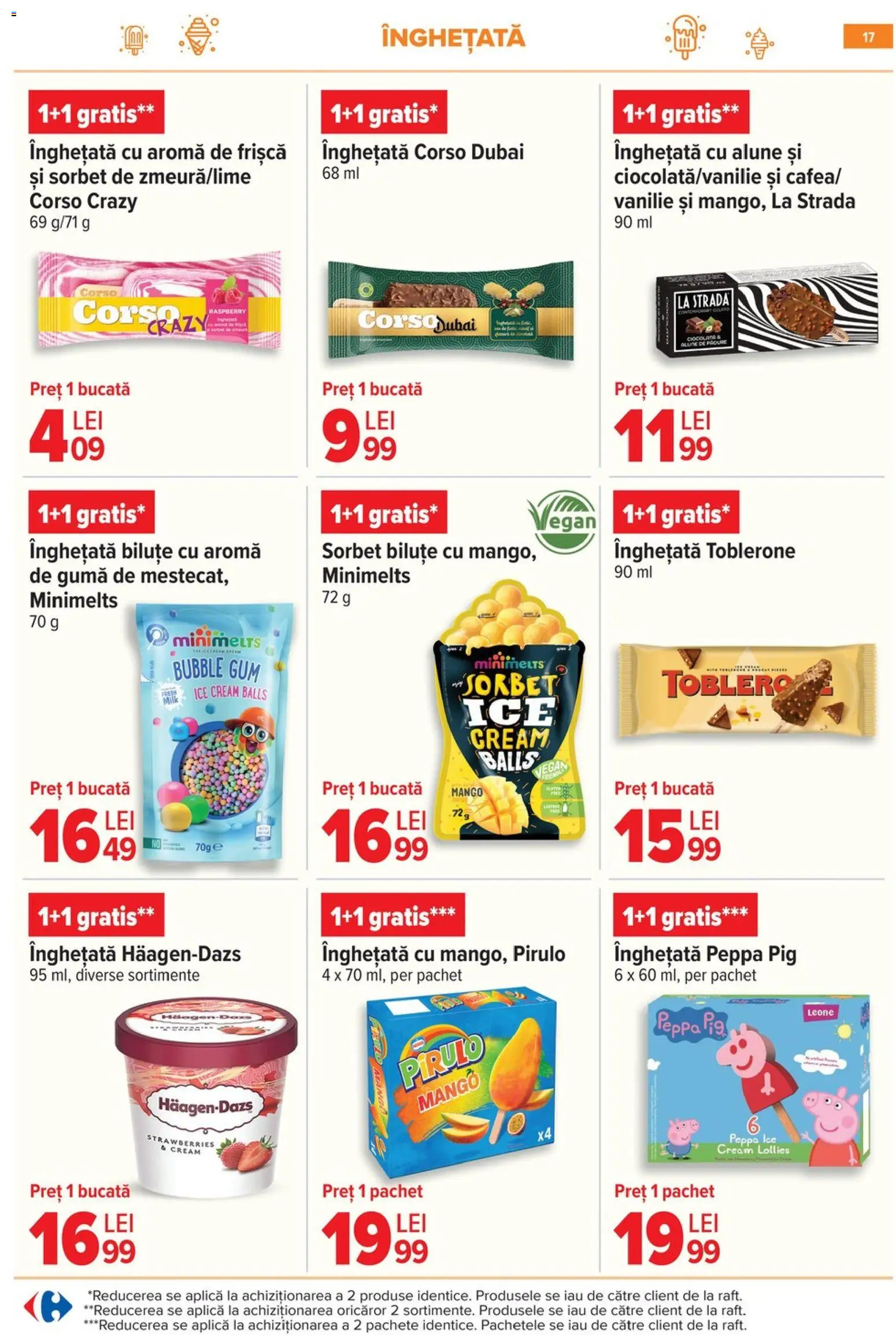 Catalog Carrefour 20 Mai - 1 Iunie 2026 | Pagina 17 | Produse: Alune, Frișcă, Înghețată, Mango
