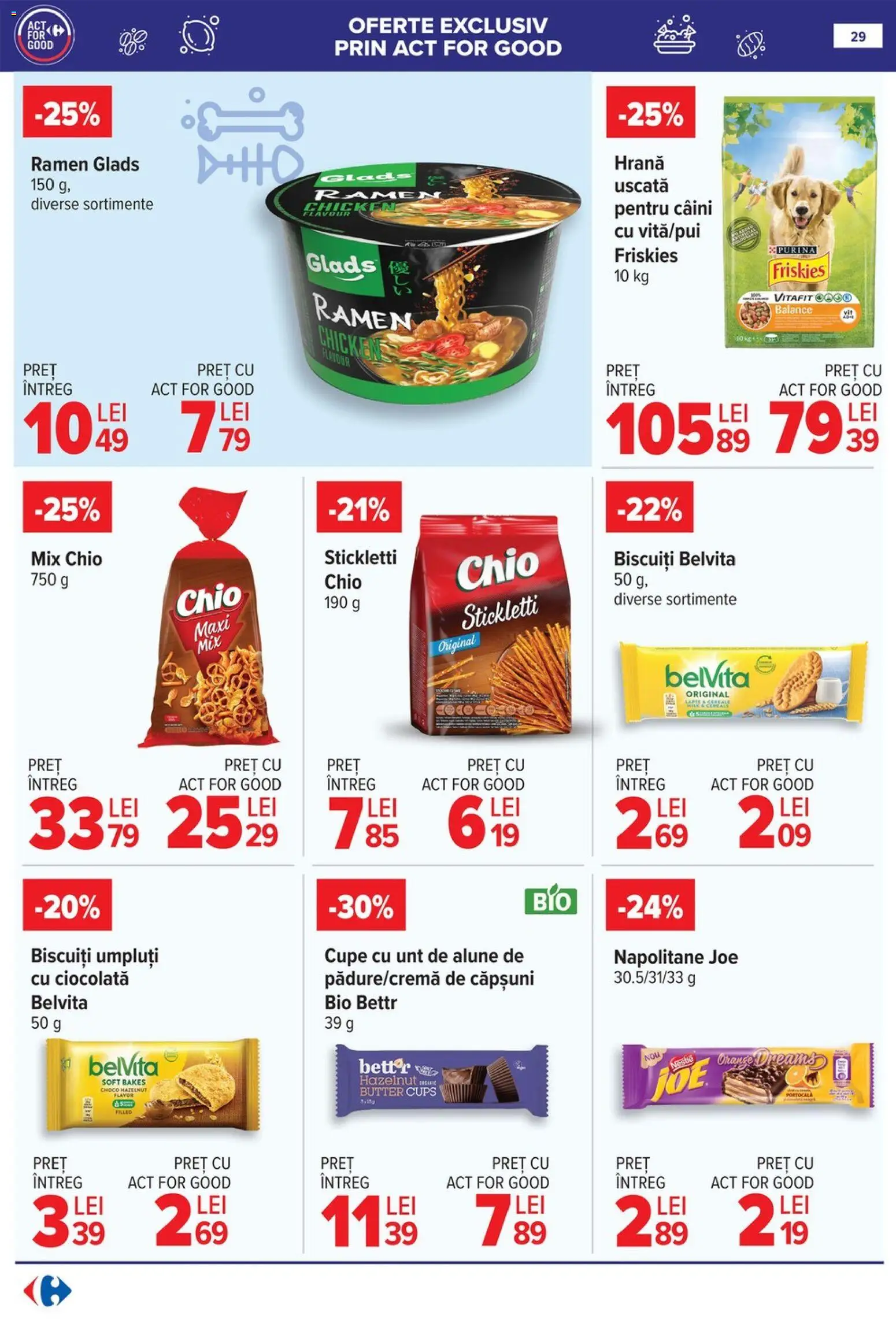 Catalog Carrefour 20 Mai - 1 Iunie 2026 | Pagina 29 | Produse: Şerit ödül, Alune, Unt, Ciocolată