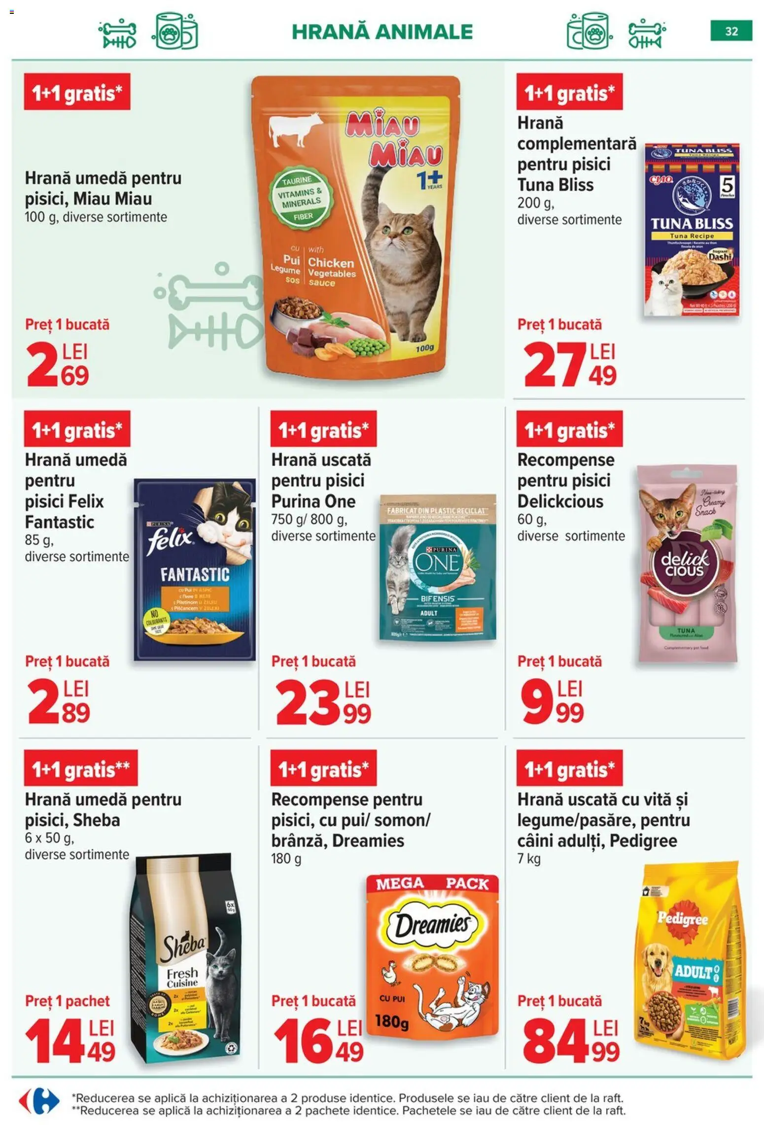 Catalog Carrefour 20 Mai - 1 Iunie 2026 | Pagina 32 | Produse: Hacıyatmaz Kedi Oyuncağı, Legume