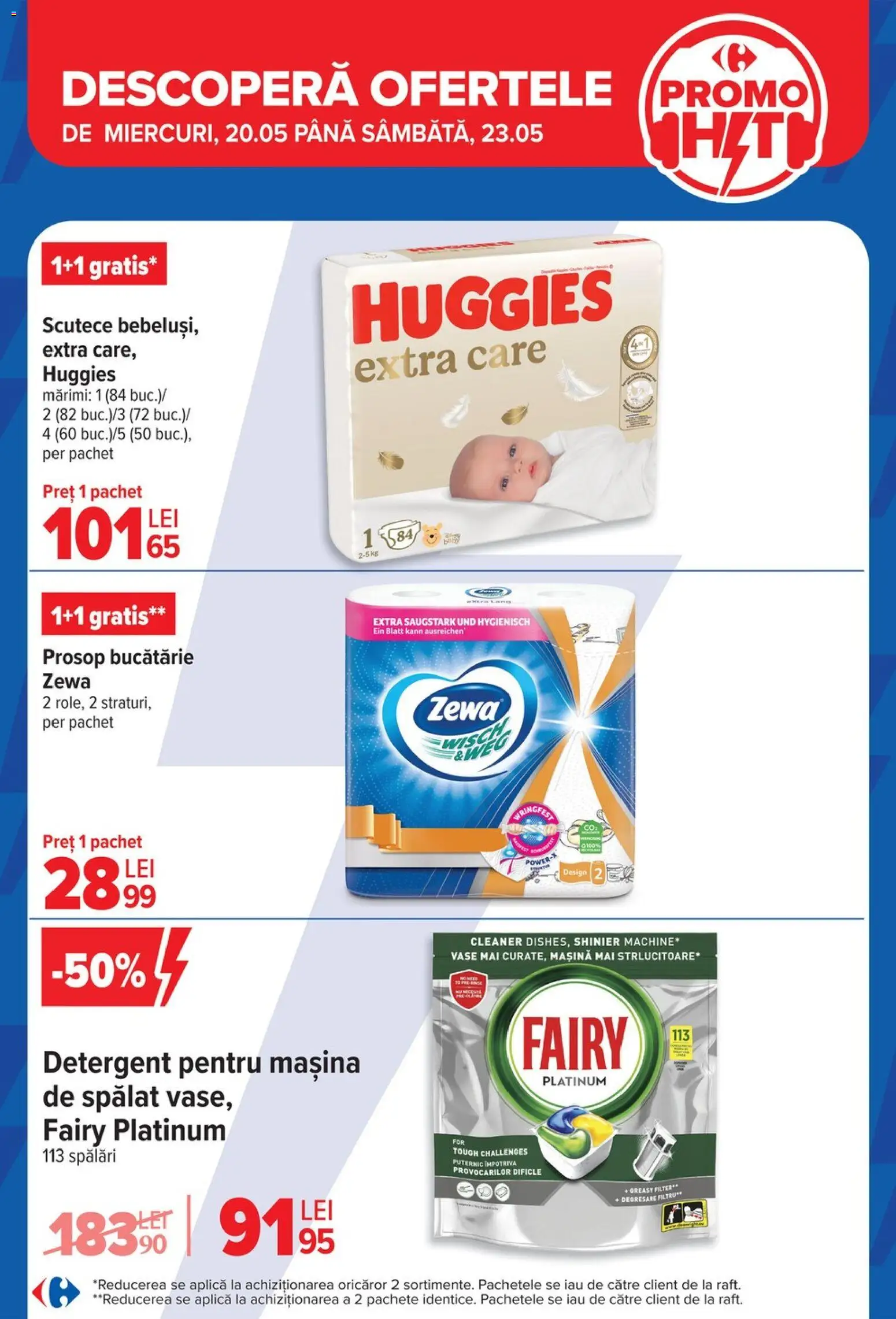 Catalog Carrefour 20 Mai - 1 Iunie 2026 | Pagina 6 | Produse: Bucătărie, Detergent, Scutece