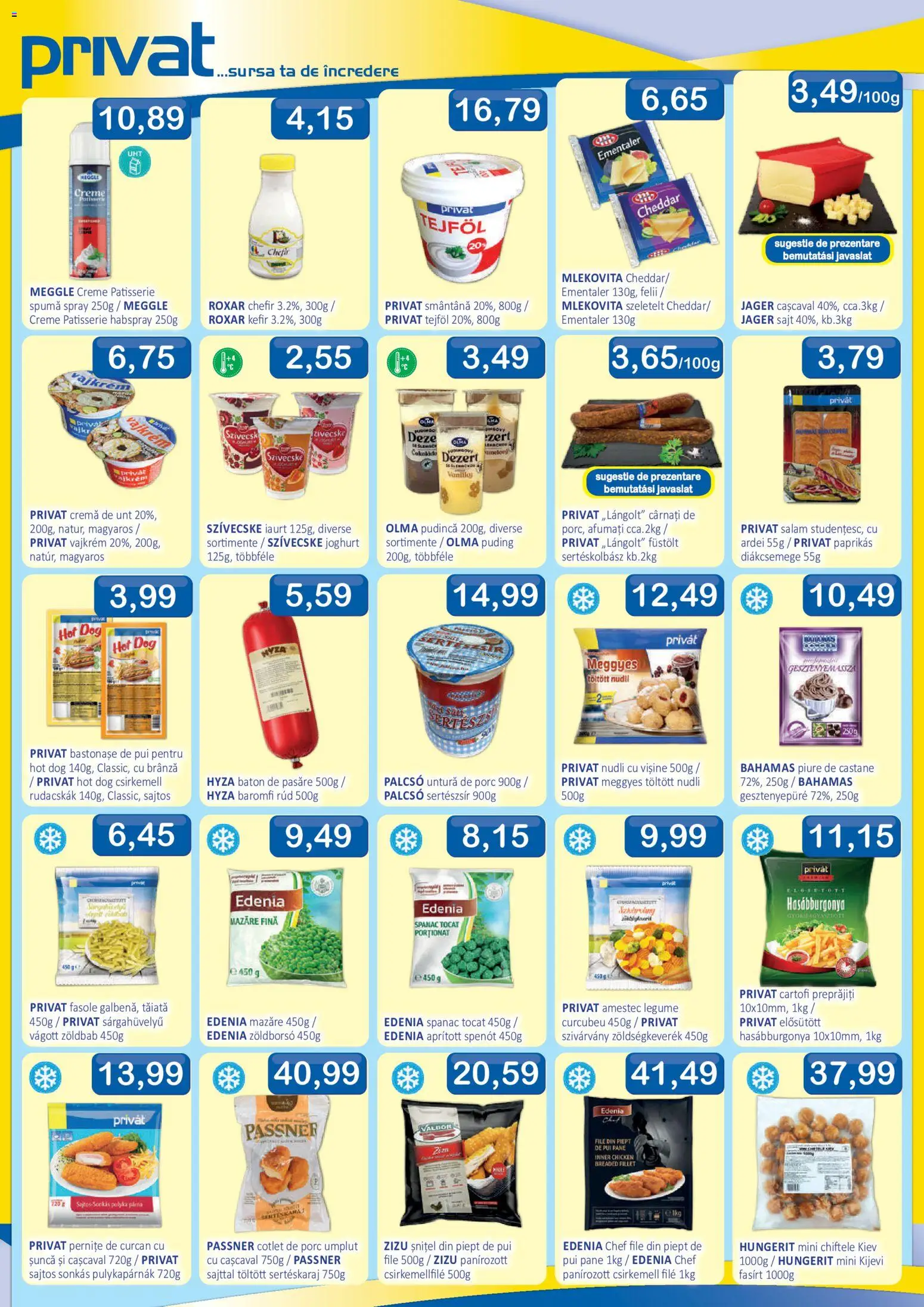 Catalog CBA 15 - 28 Mai 2026 | Pagina 2 | Produse: Brânză, Cremă, Salam, Chiftele