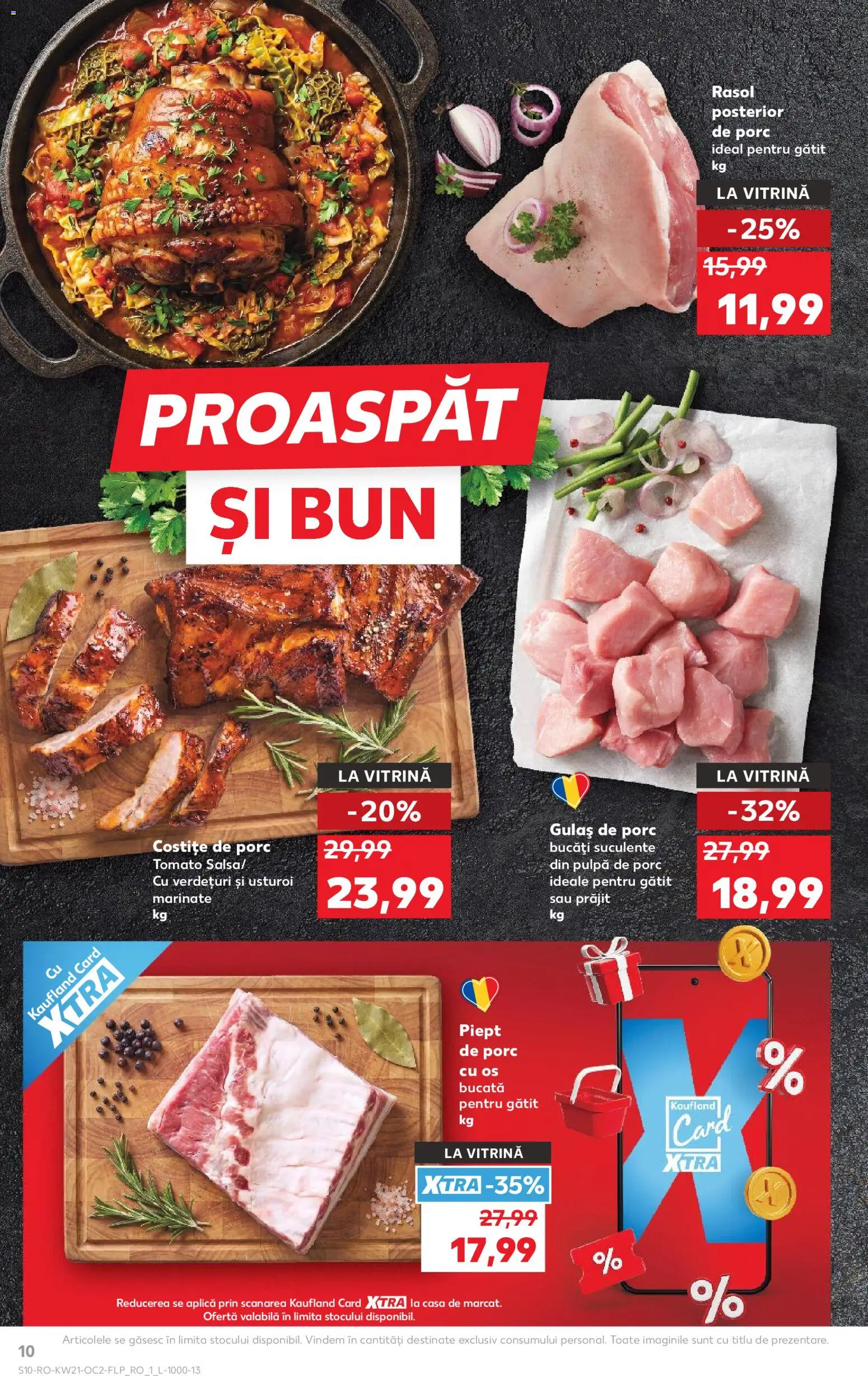 Catalog Kaufland 20 - 25 Mai 2026 | Pagina 10 | Produse: Vitrină, Gulaș, Rasol, Usturoi
