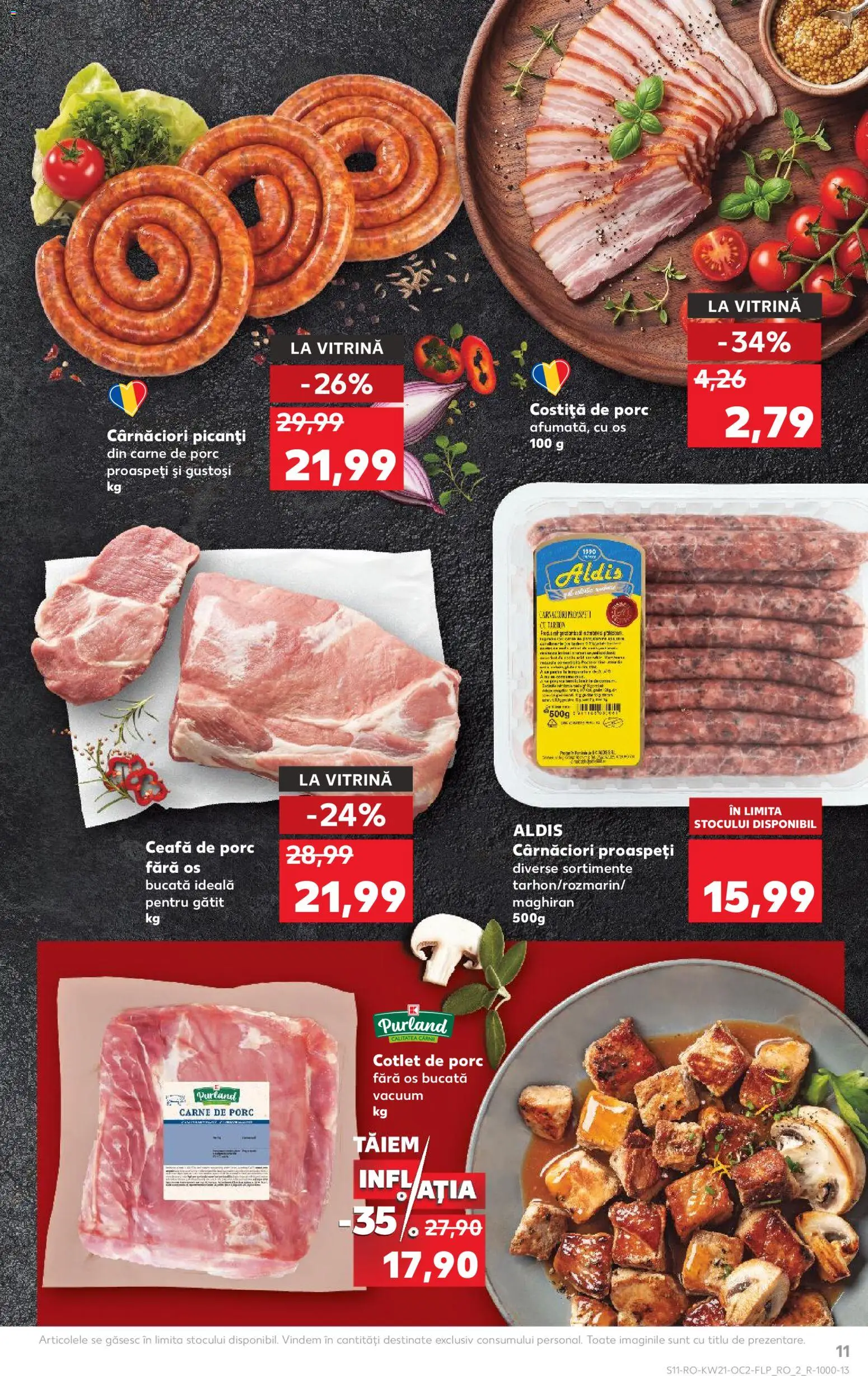 Catalog Kaufland 20 - 25 Mai 2026 | Pagina 11 | Produse: Keçeli kalem, Lait de coco, Vitrină, Carne De Porc