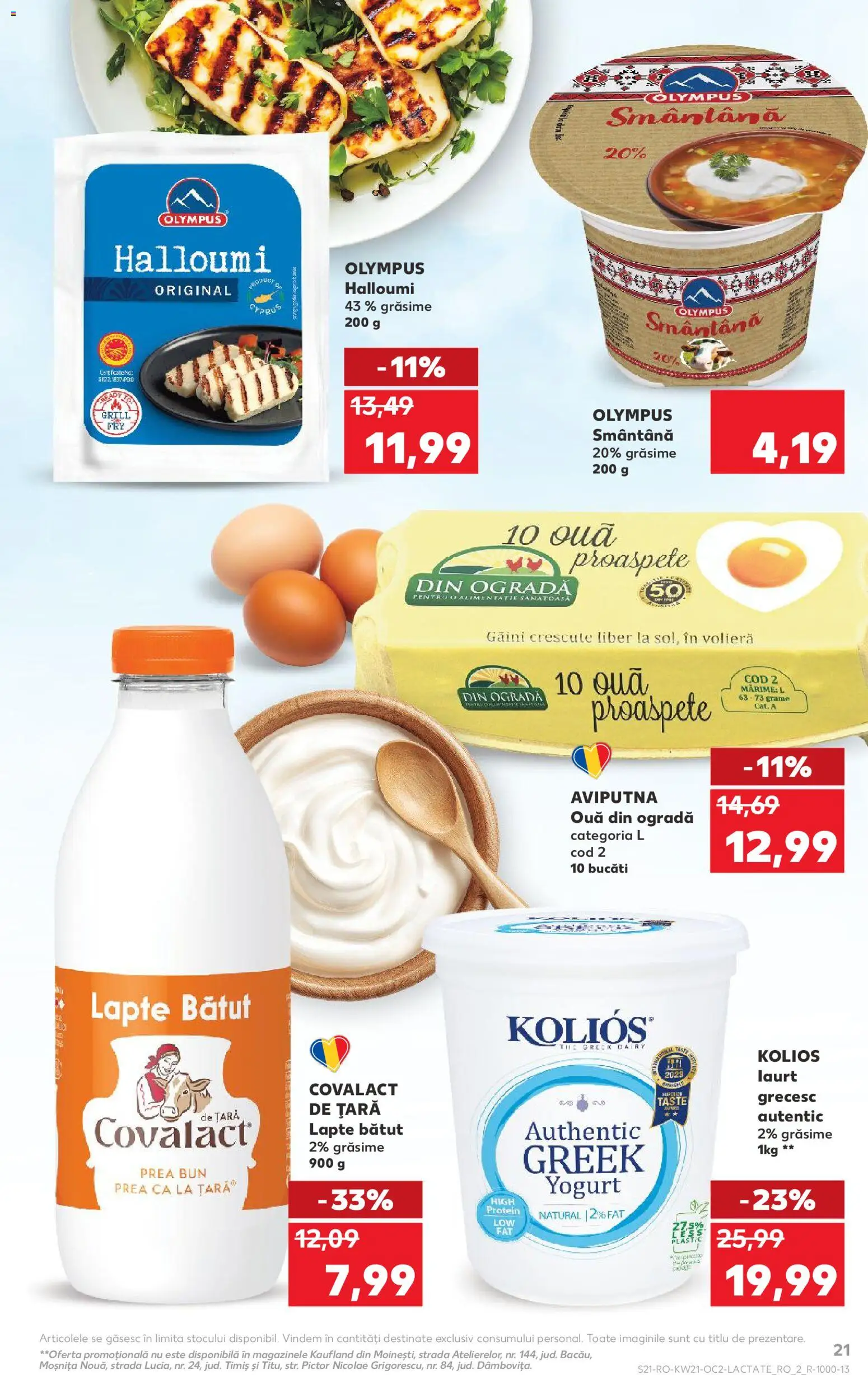Catalog Kaufland 20 - 25 Mai 2026 | Pagina 21 | Produse: Grill, Lapte, Ouă, Smântână