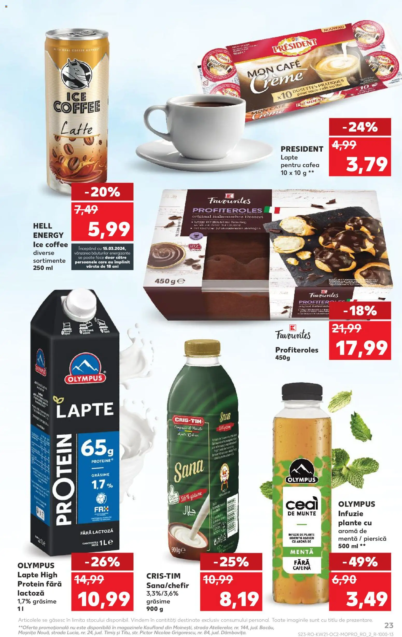 Catalog Kaufland 20 - 25 Mai 2026 | Pagina 23 | Produse: Masaüstü kılıfı, Cafea, Kefir, Ceai