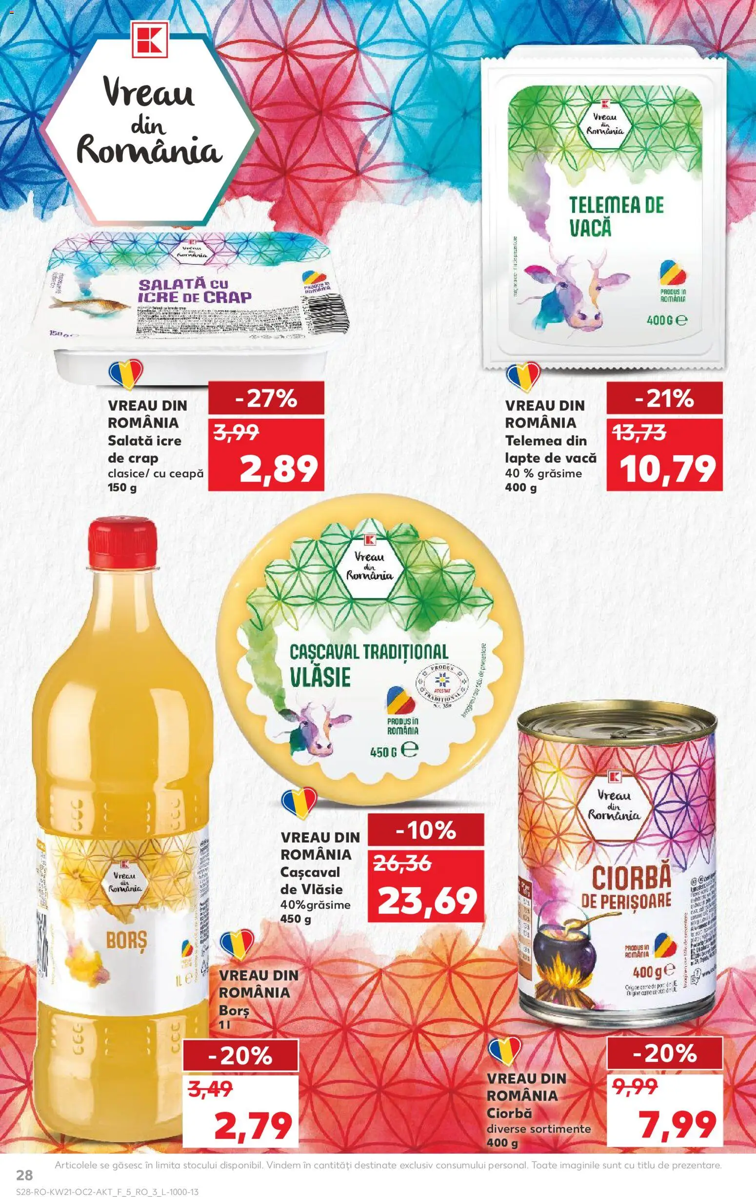Catalog Kaufland 20 - 25 Mai 2026 | Pagina 28 | Produse: Pc, Borș, Lapte, Salată cu icre