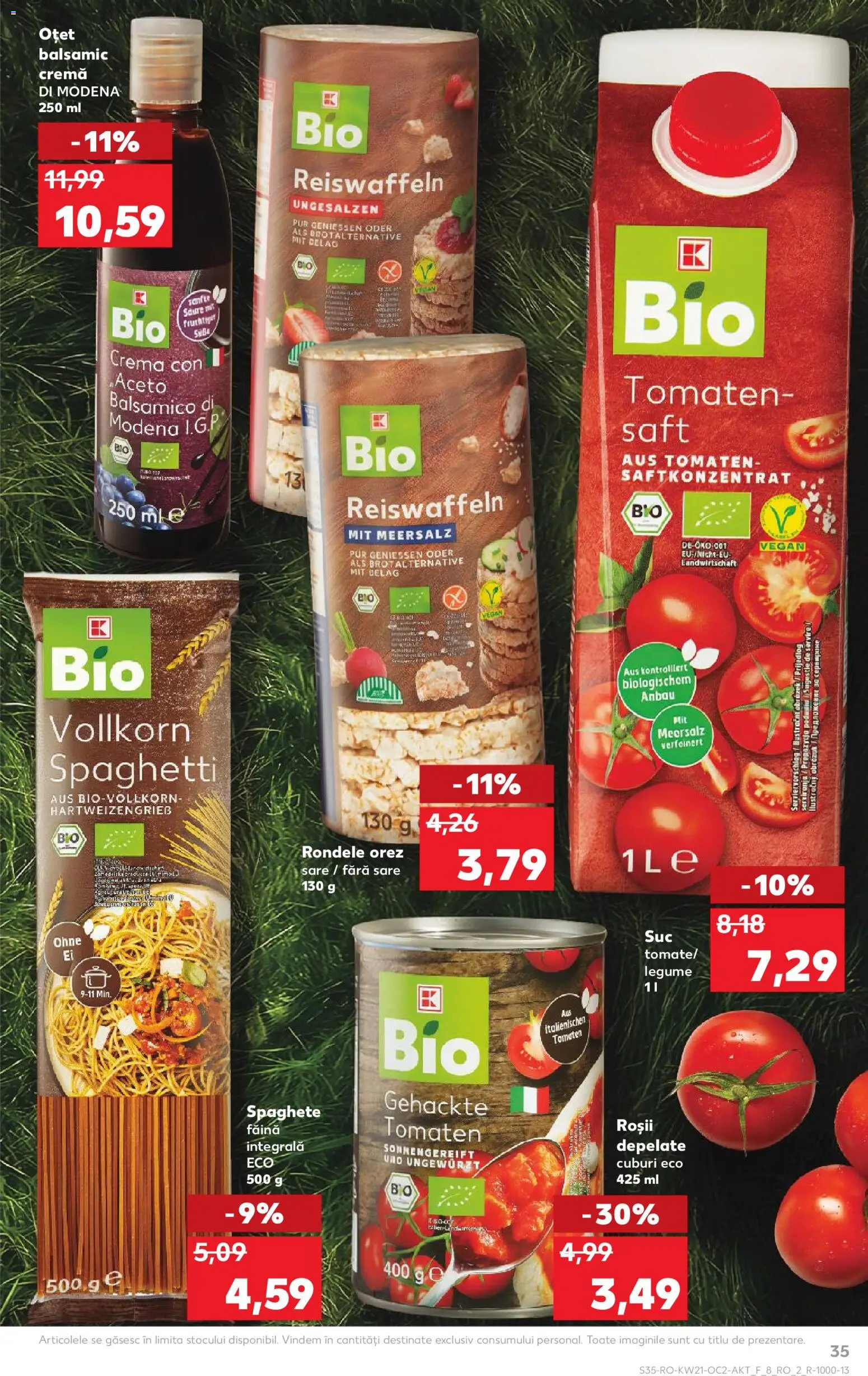 Catalog Kaufland 20 - 25 Mai 2026 | Pagina 35 | Produse: Cremă, Oțet, Făină, Roșii