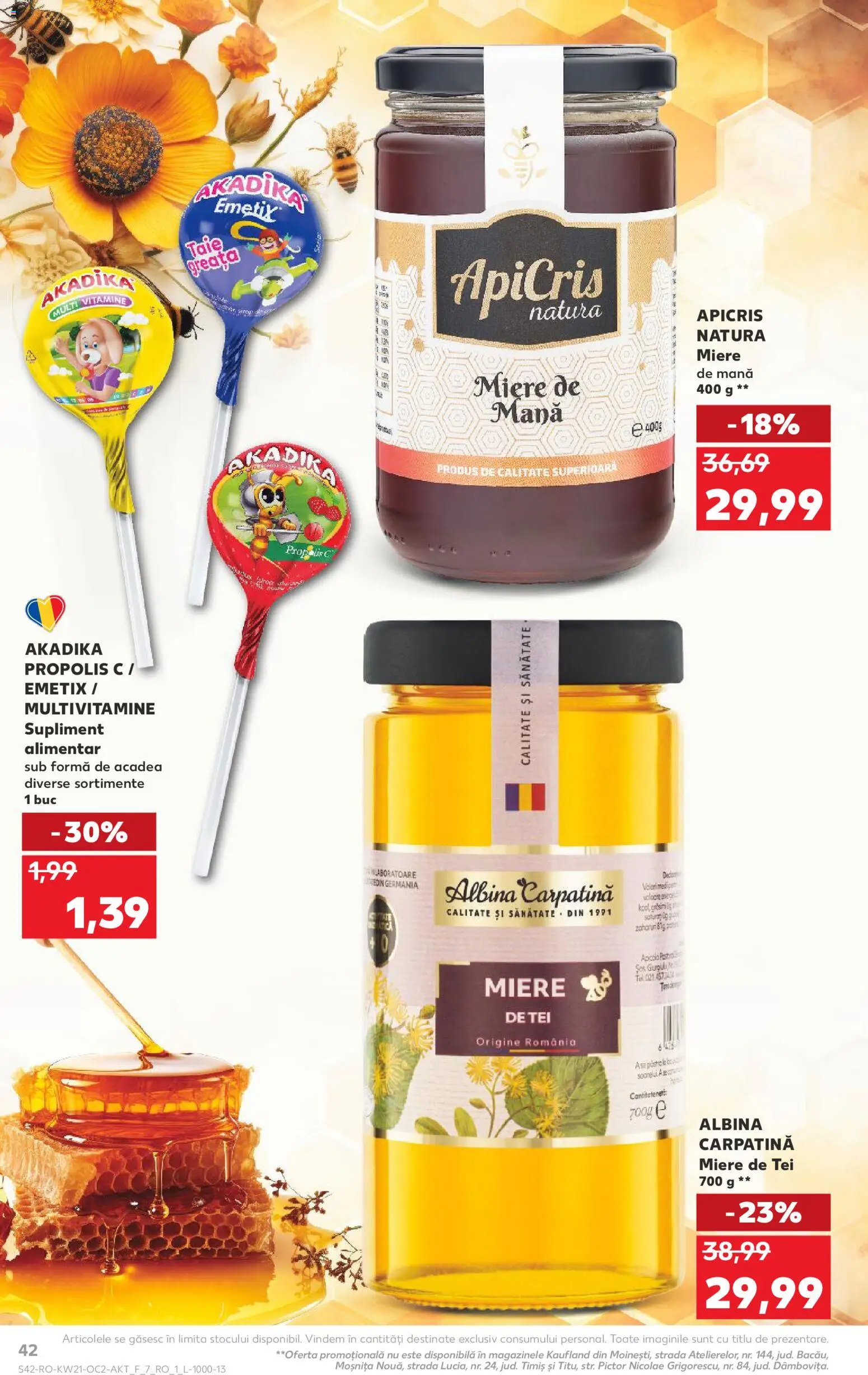 Catalog Kaufland 20 - 25 Mai 2026 | Pagina 42 | Produse: Propolis, Sos