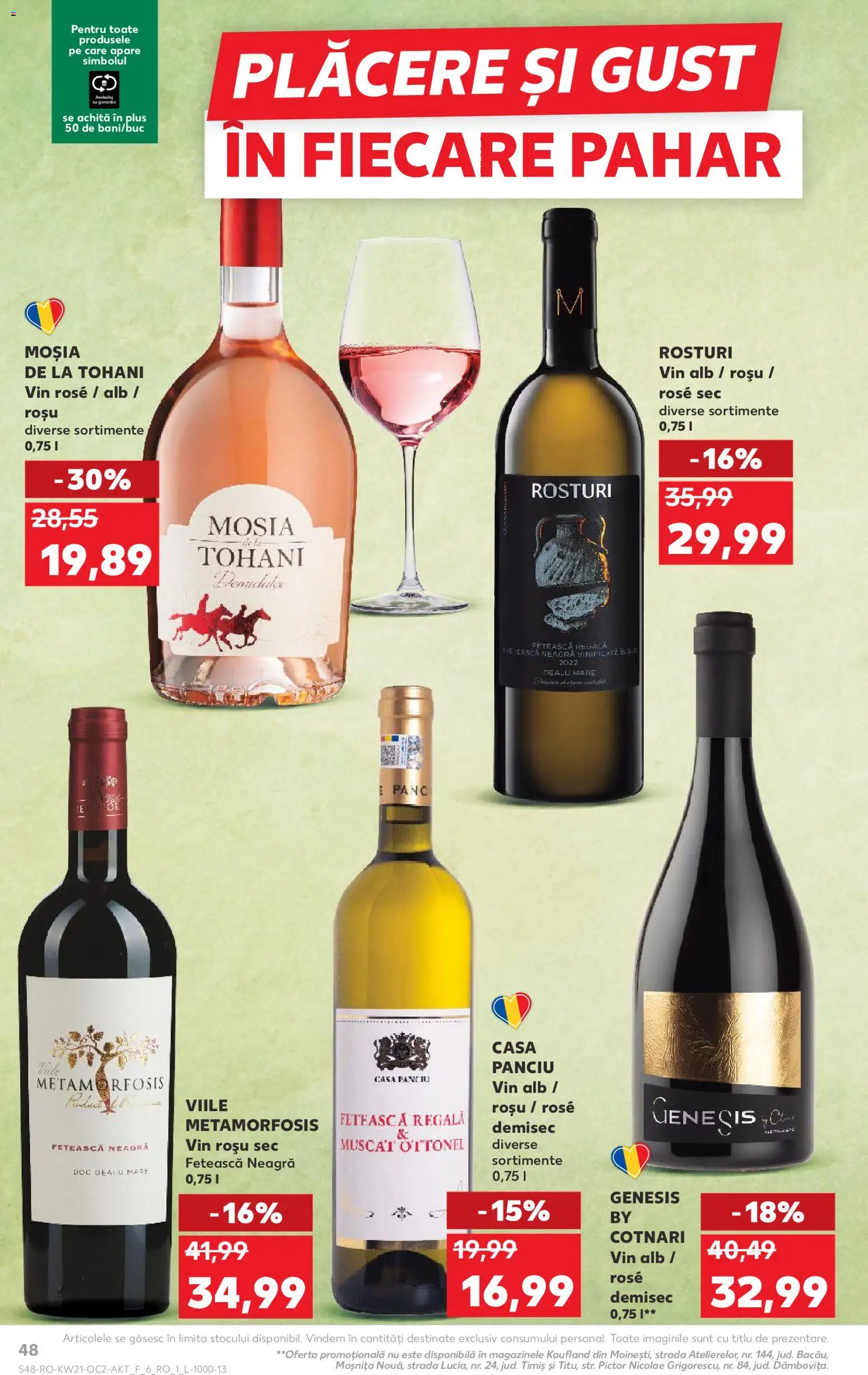 Catalog Kaufland 20 - 25 Mai 2026 | Pagina 48 | Produse: Vin