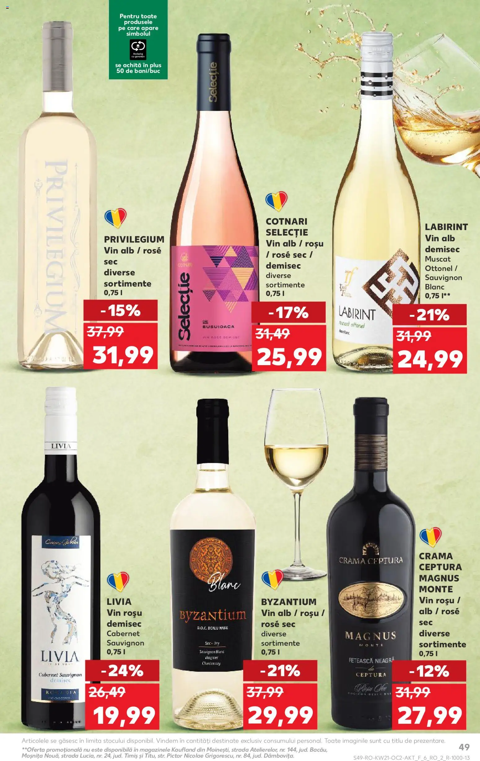 Catalog Kaufland 20 - 25 Mai 2026 | Pagina 49 | Produse: Vin