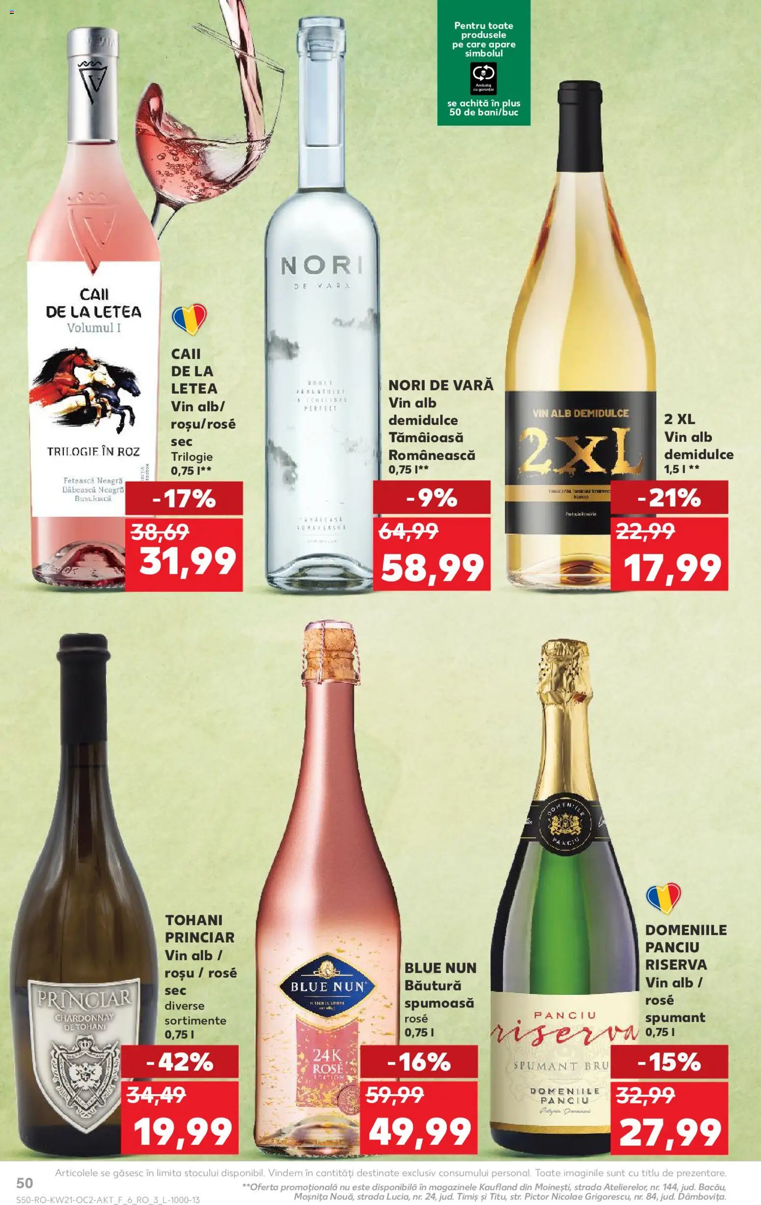Catalog Kaufland 20 - 25 Mai 2026 | Pagina 50 | Produse: Vin