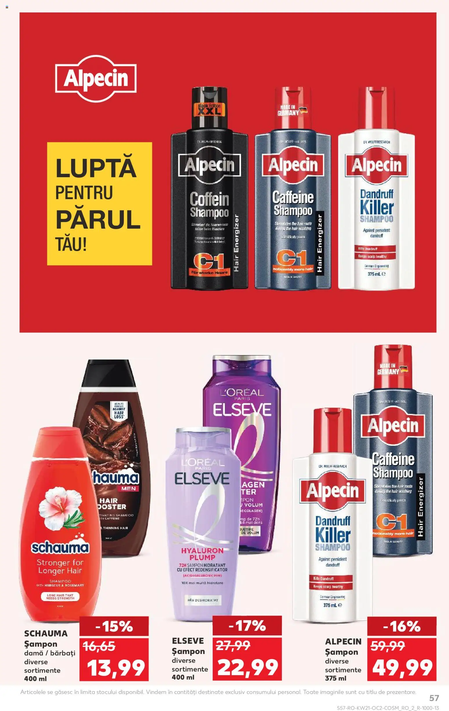 Catalog Kaufland 20 - 25 Mai 2026 | Pagina 57 | Produse: Șampon
