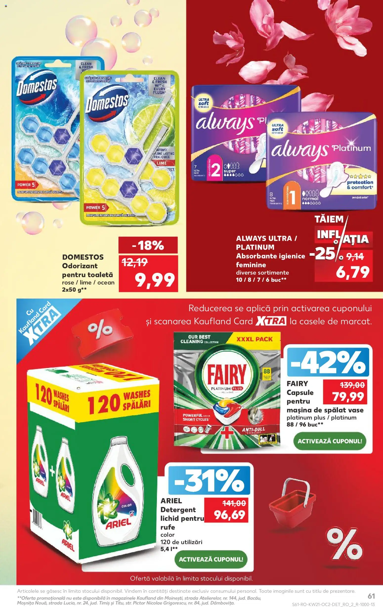 Catalog Kaufland 20 - 25 Mai 2026 | Pagina 61 | Produse: Lime, Mașină De Spălat Vase, Parfum, Detergent