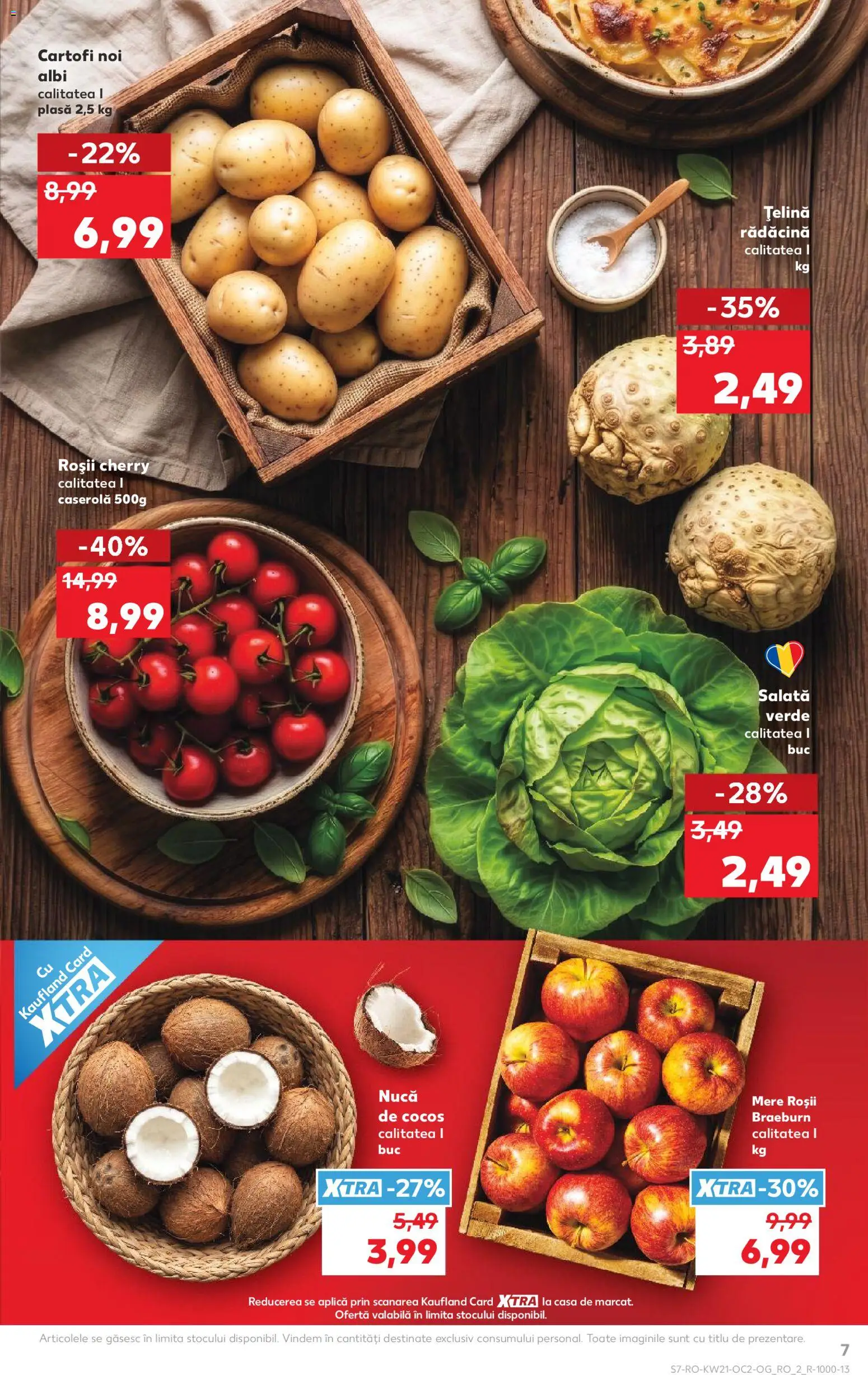 Catalog Kaufland 20 - 25 Mai 2026 | Pagina 7 | Produse: Mere, Roșii, Salată, Cartofi