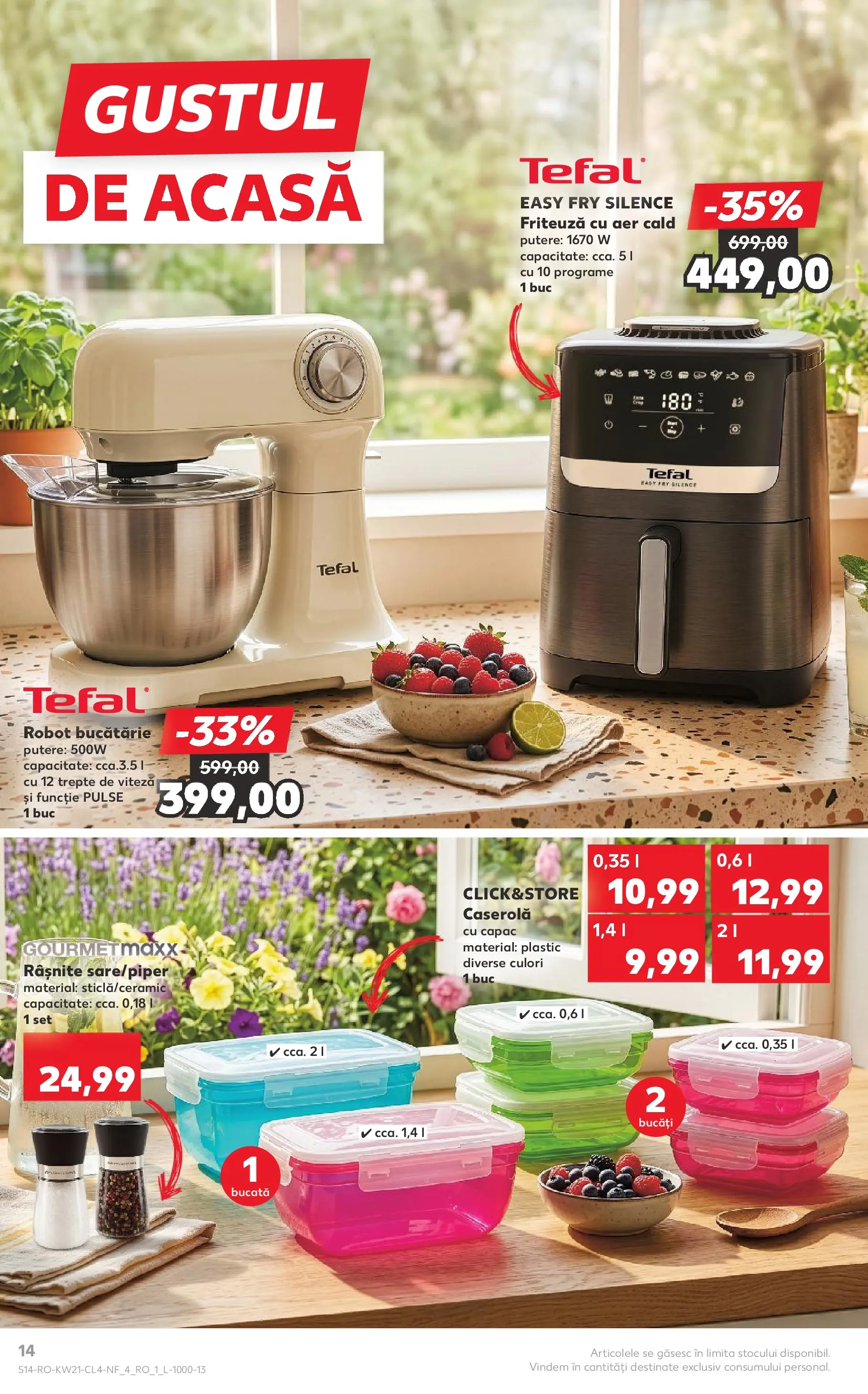 Catalog Kaufland 20 - 25 Mai 2026 | Pagina 14 | Produse: Ginseng, Robot, Friteuză, Bucătărie