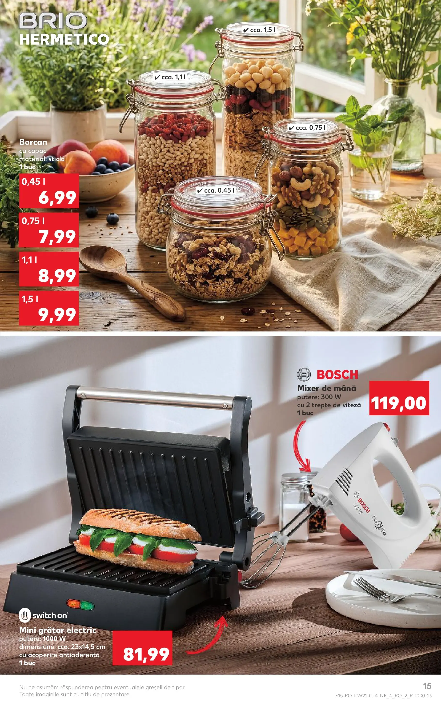 Catalog Kaufland 20 - 25 Mai 2026 | Pagina 15 | Produse: Grill, Mixer, Grătar, Borcan