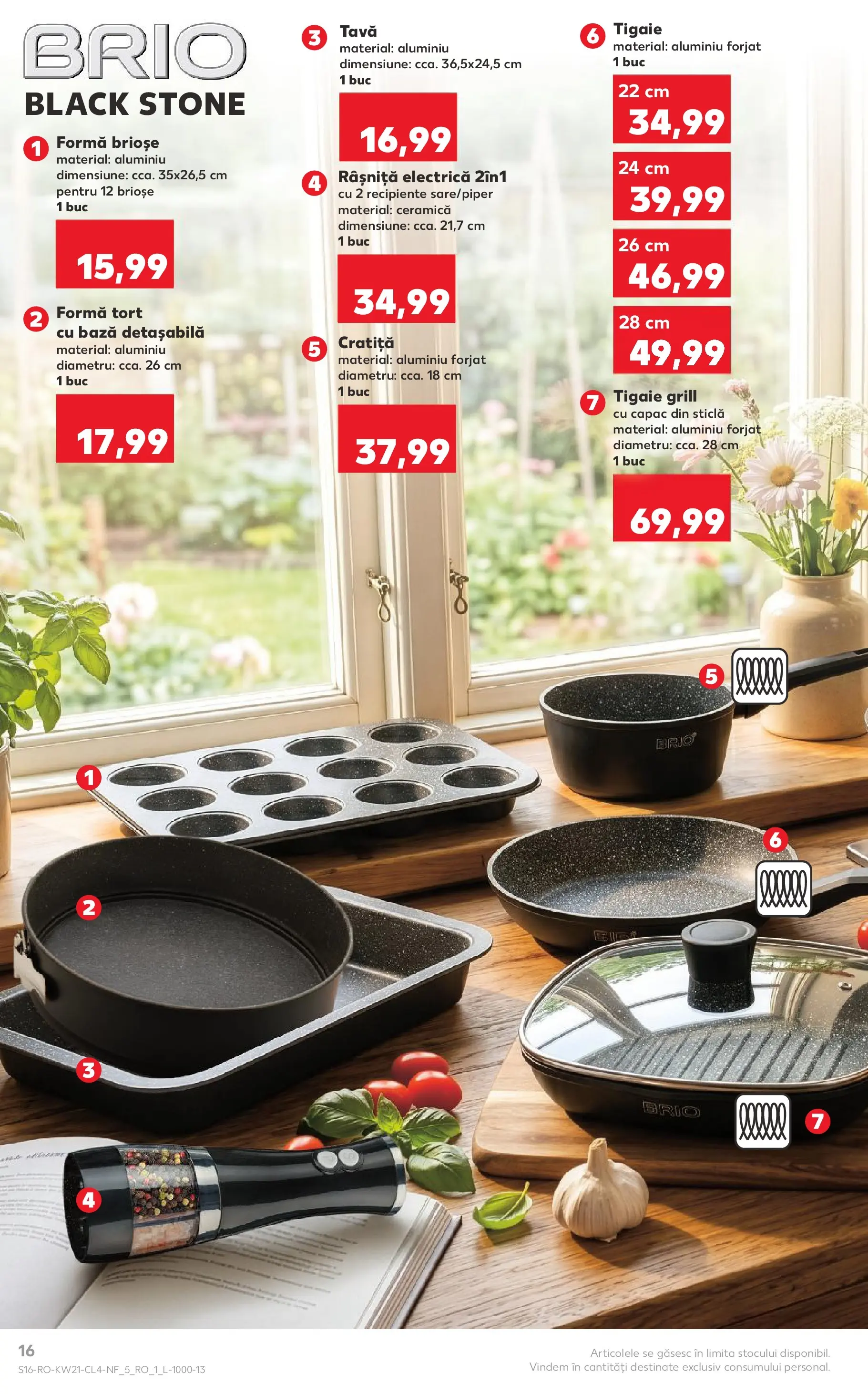 Catalog Kaufland 20 - 25 Mai 2026 | Pagina 16 | Produse: Tigaie, Cratiță, Grill, Recipiente