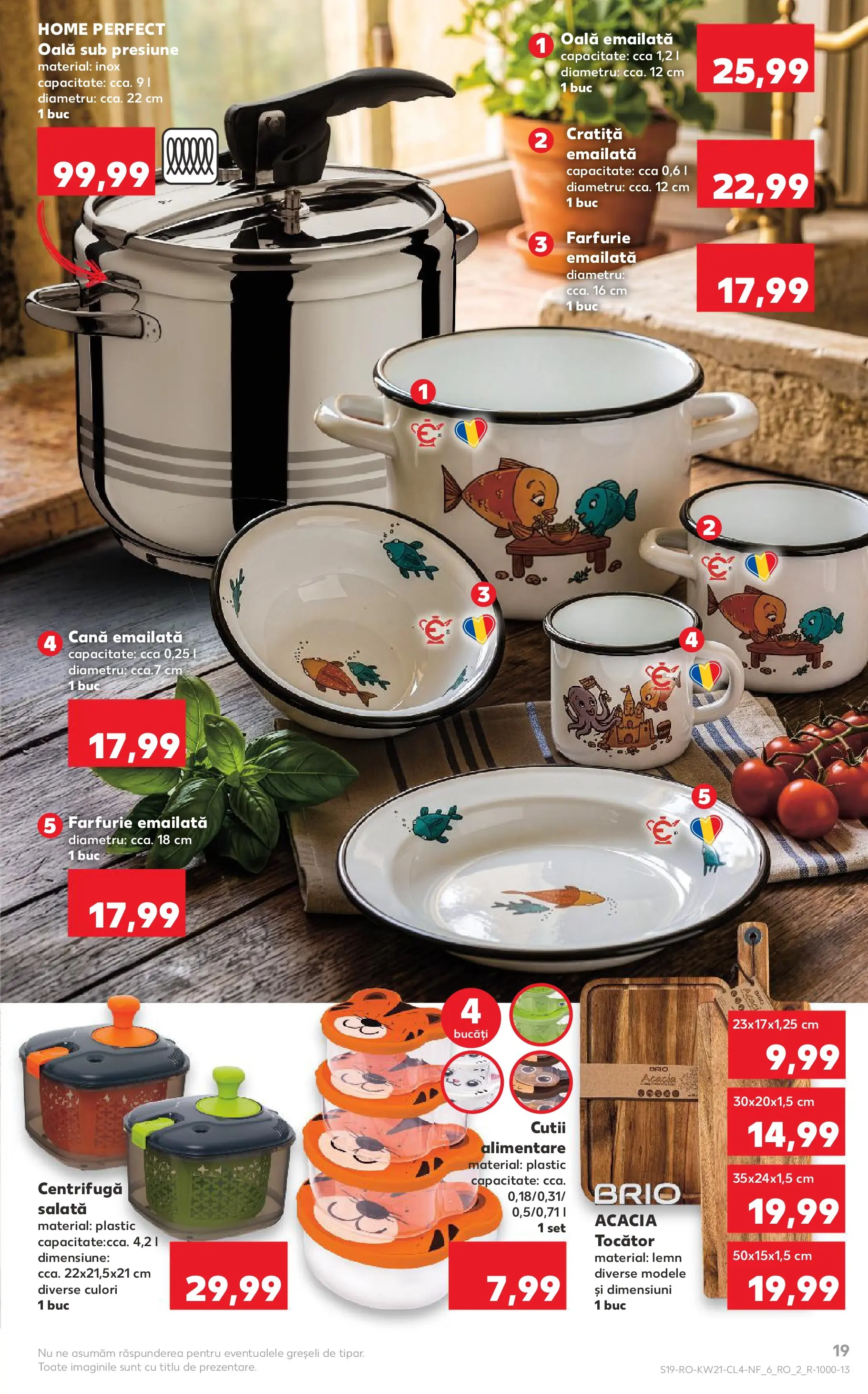 Catalog Kaufland 20 - 25 Mai 2026 | Pagina 19 | Produse: Cratiță, Oală, Tocător, Salată