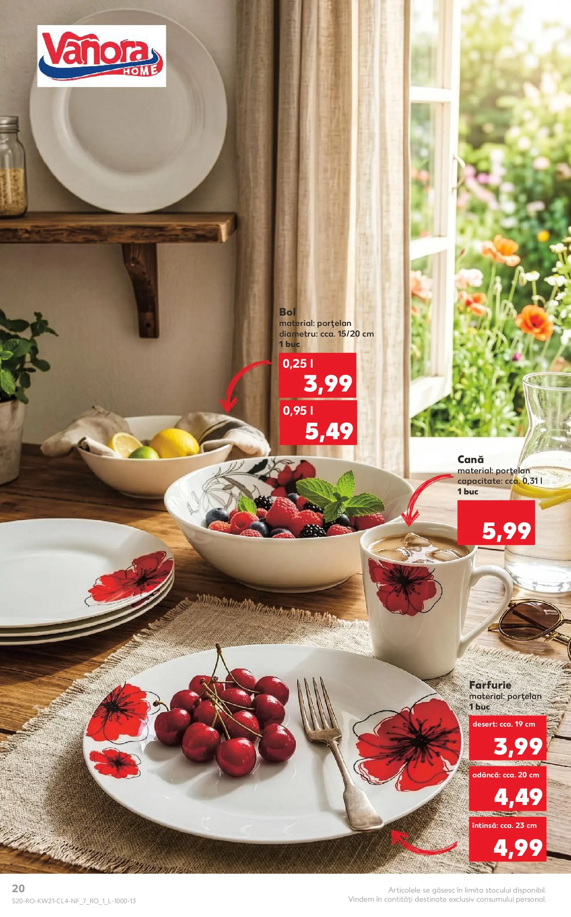 Catalog Kaufland 20 - 25 Mai 2026 | Pagina 20 | Produse: Bol, Farfurie