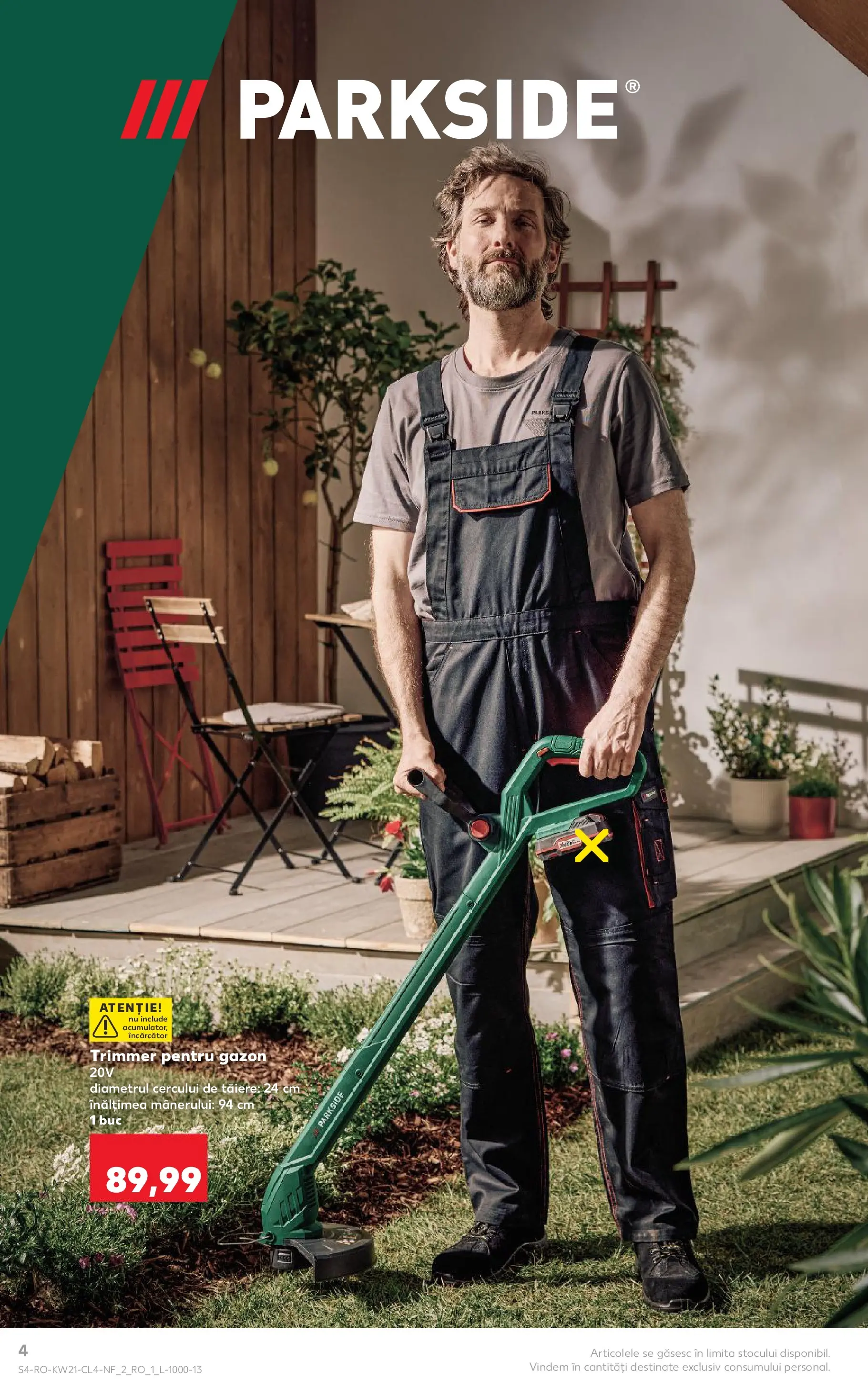 Catalog Kaufland 20 - 25 Mai 2026 | Pagina 4 | Produse: Trimmer, Încărcător