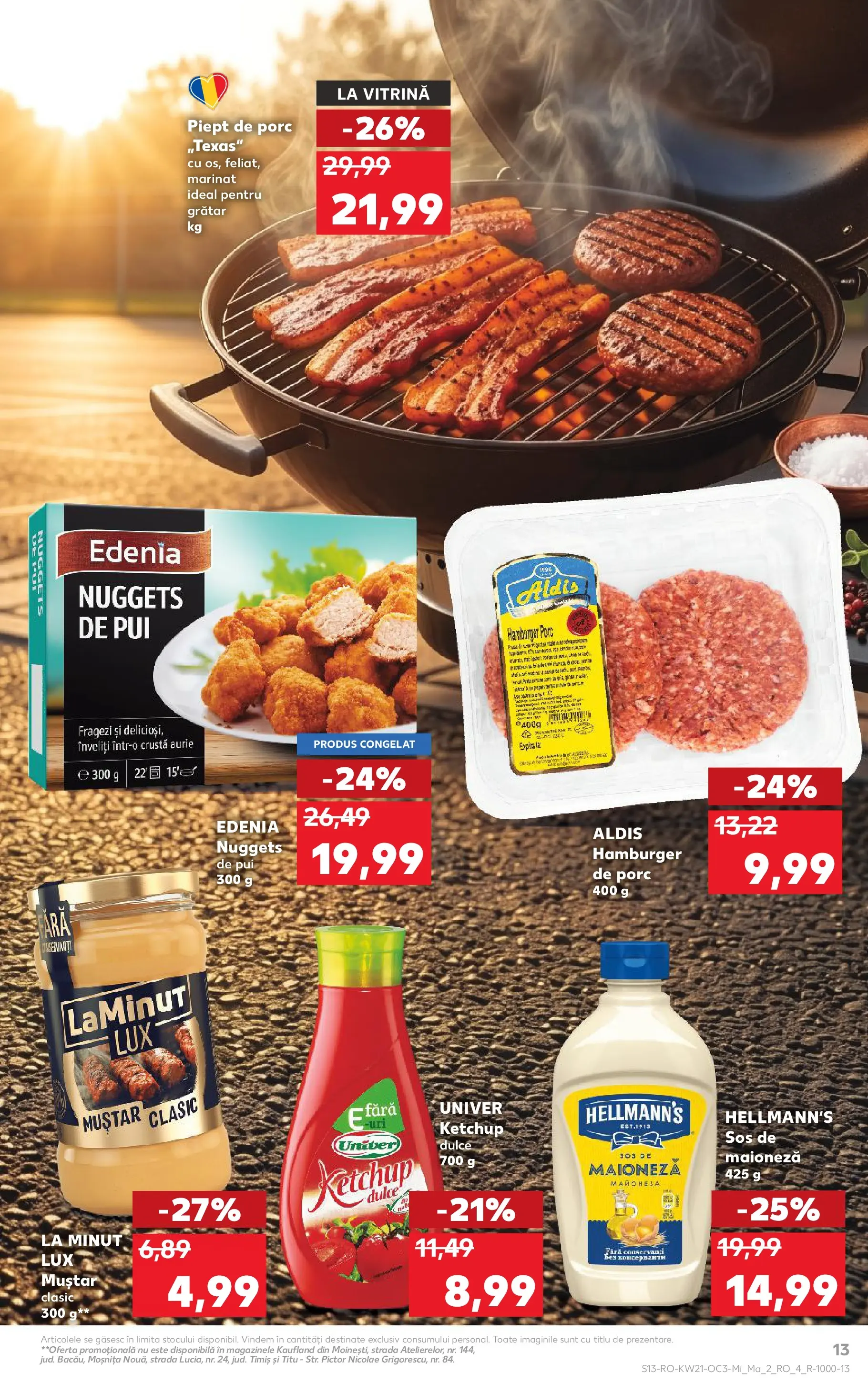 Catalog Kaufland 20 - 25 Mai 2026 | Pagina 13 | Produse: Grătar, Ketchup, Maioneză, Sos