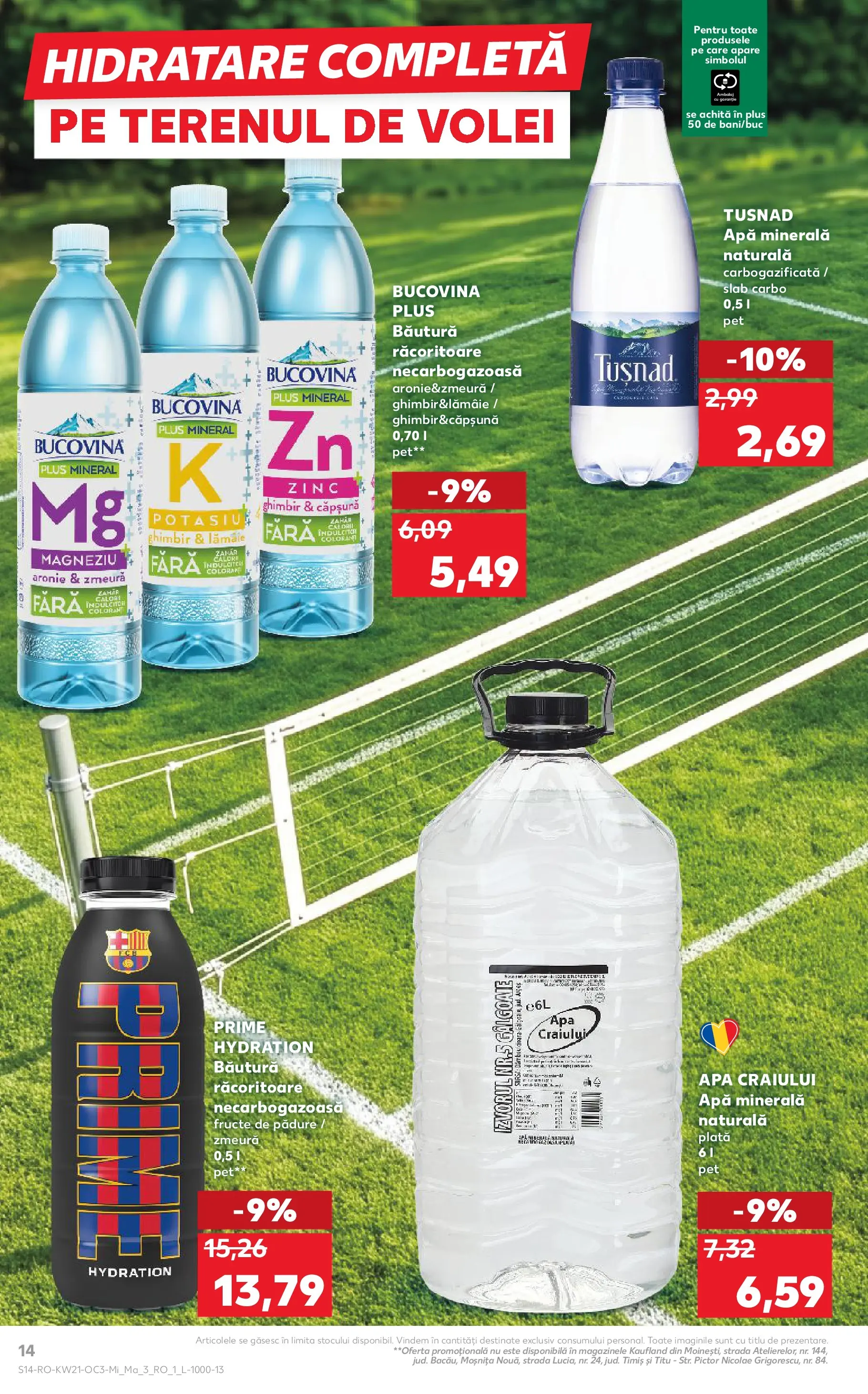 Catalog Kaufland 20 - 25 Mai 2026 | Pagina 14 | Produse: Apă, Fructe, Zahăr, Lămâie