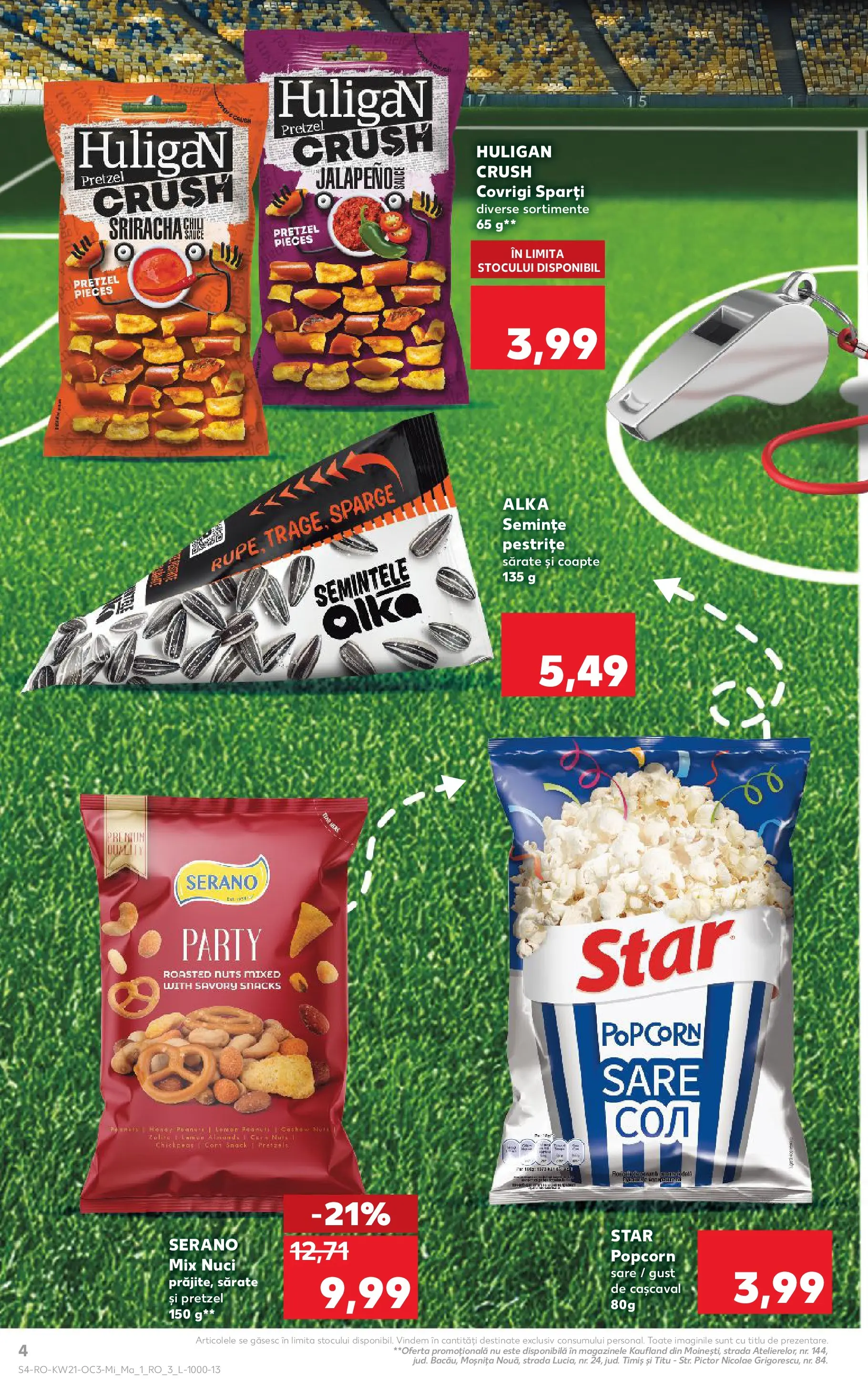 Catalog Kaufland 20 - 25 Mai 2026 | Pagina 4 | Produse: Cort, Semințe, Nuci, Sare