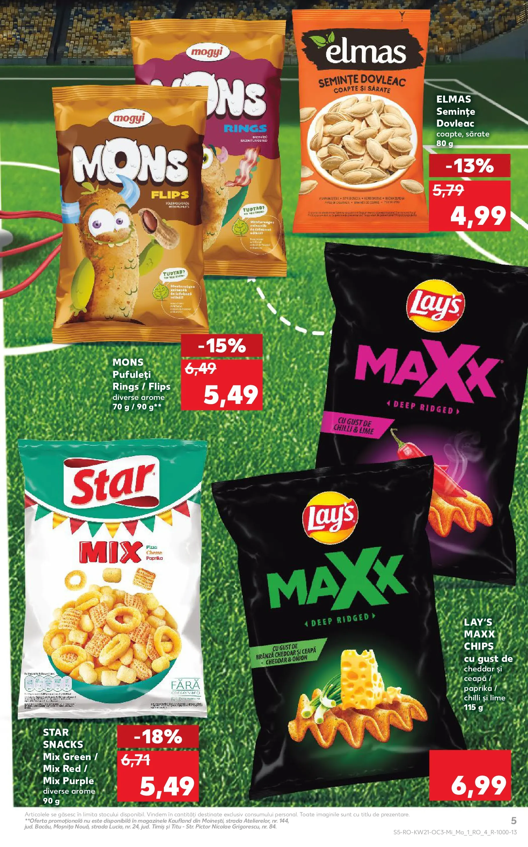 Catalog Kaufland 20 - 25 Mai 2026 | Pagina 5 | Produse: Lime, Dovleac, Semințe, Pufuleți
