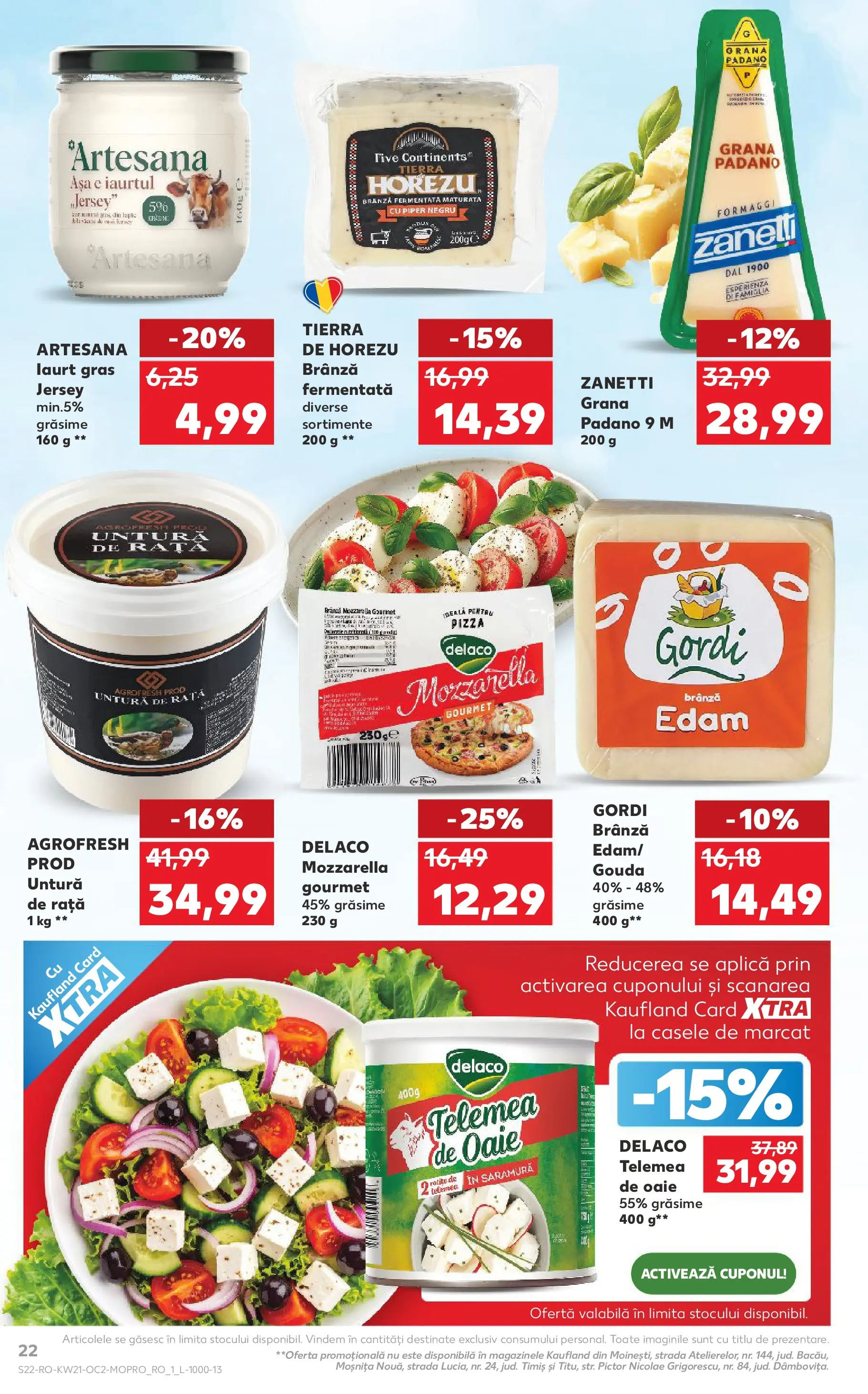 Catalog Kaufland 20 - 25 Mai 2026 | Pagina 22 | Produse: Rață, Brânză, Piper, Gouda