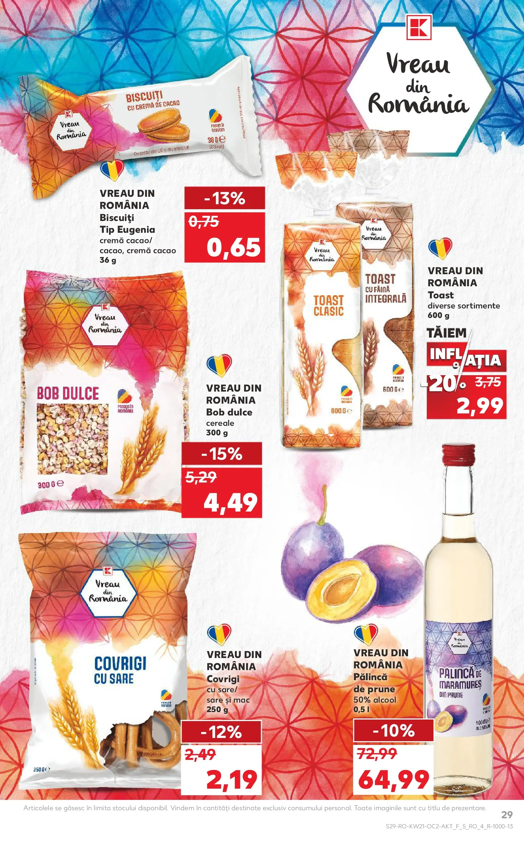 Catalog Kaufland 20 - 25 Mai 2026 | Pagina 29 | Produse: Făină, Cereale, Biscuiți, Sare