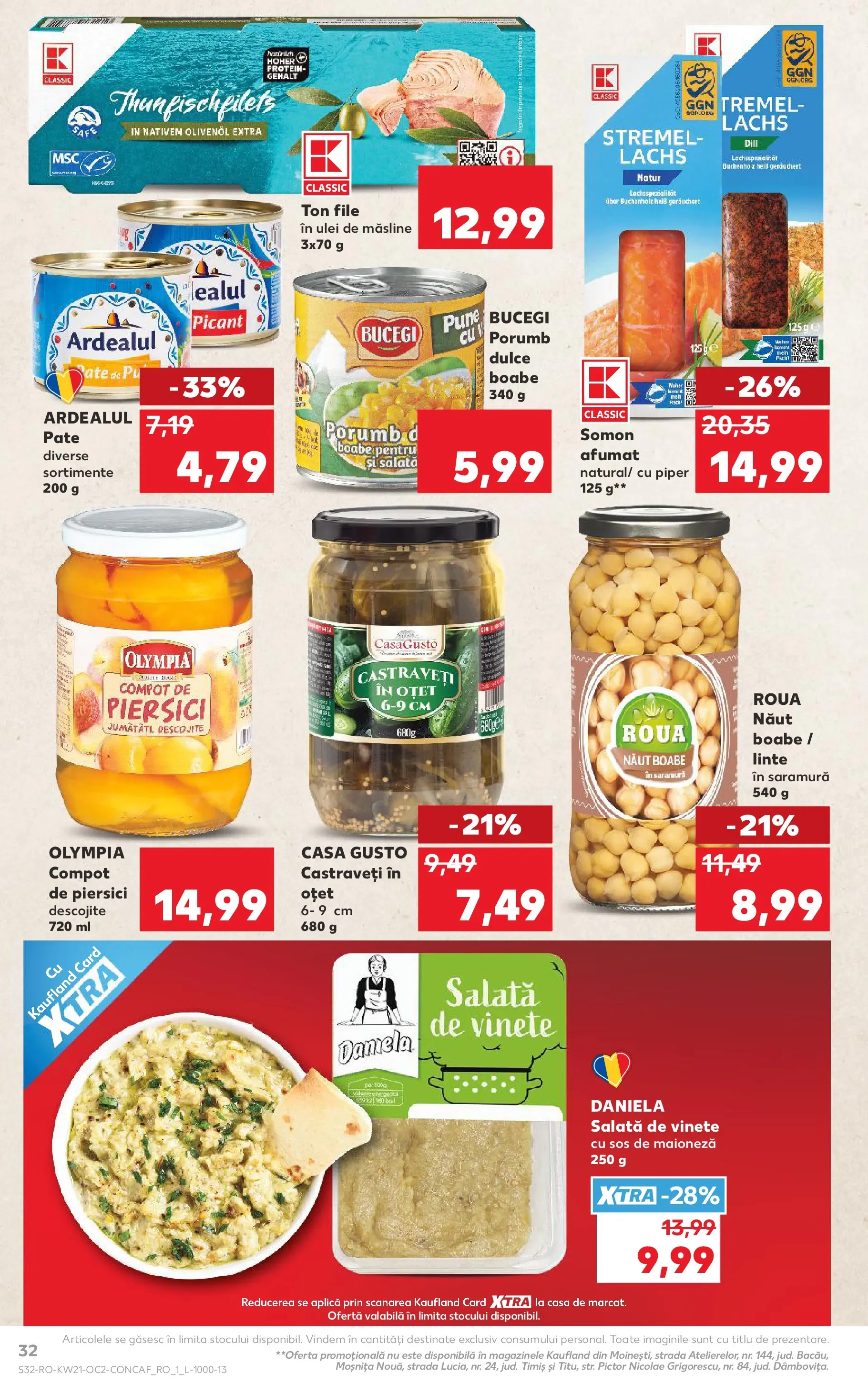 Catalog Kaufland 20 - 25 Mai 2026 | Pagina 32 | Produse: Pate, Măsline, Castraveți, Sos