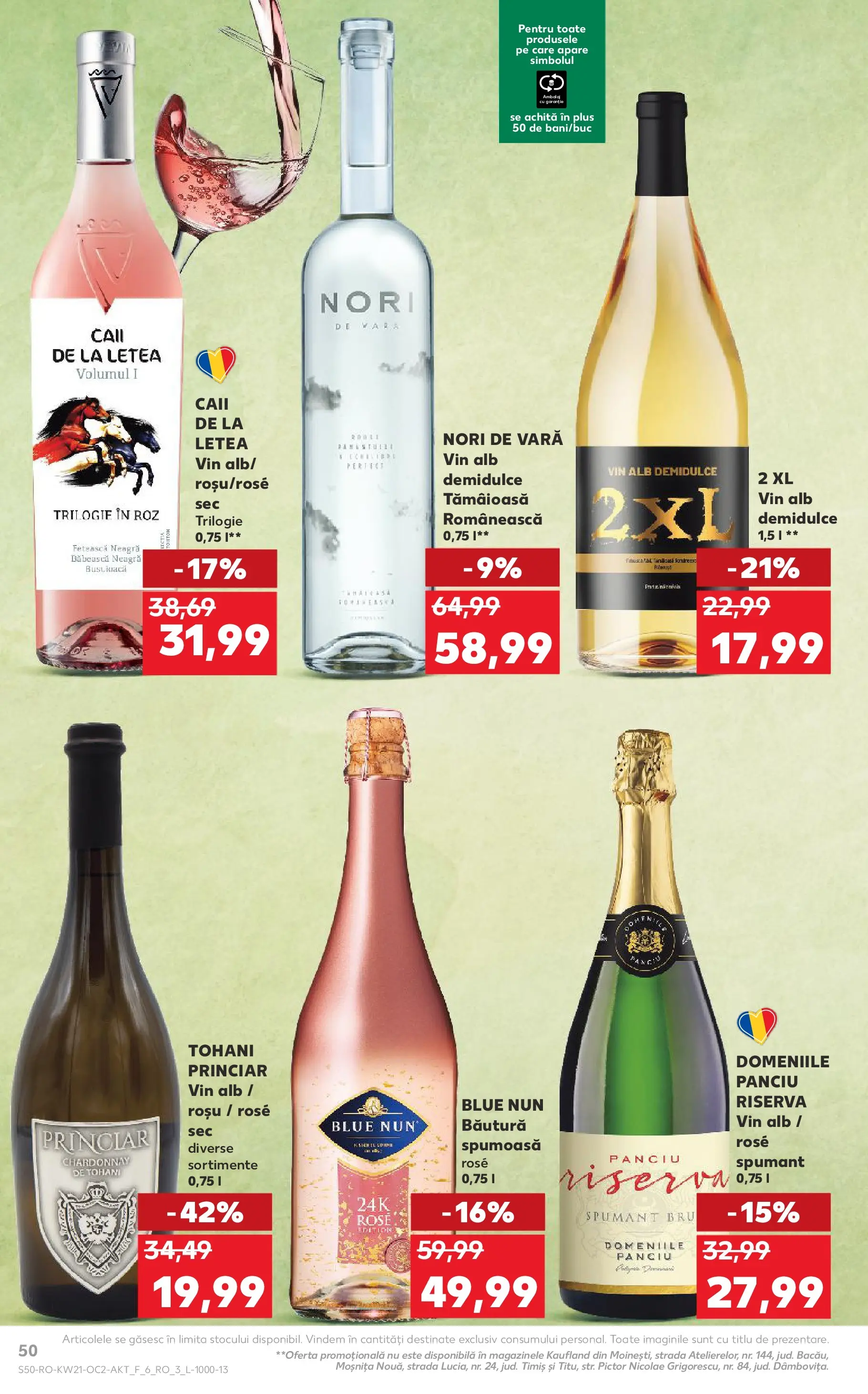 Catalog Kaufland 20 - 25 Mai 2026 | Pagina 50 | Produse: Vin